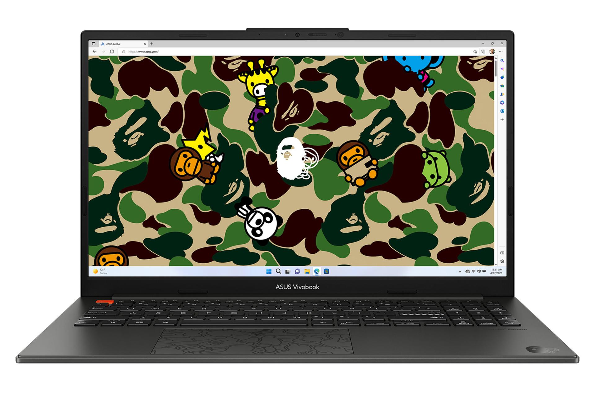 لپ تاپ ایسوس ASUS Vivobook S 15 OLED BAPE Edition K5504VA