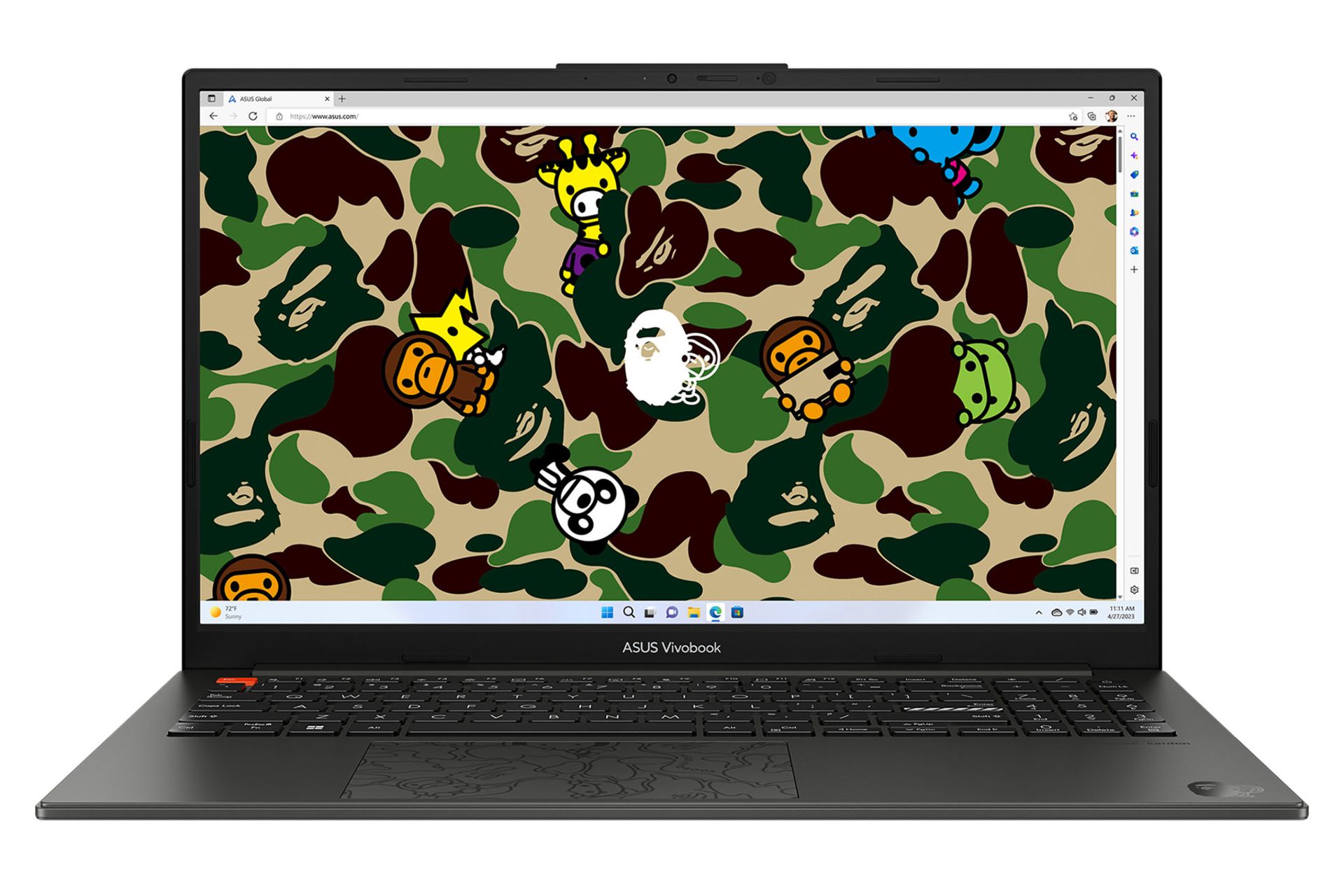لپ تاپ ایسوس ASUS Vivobook S 15 OLED BAPE Edition K5504VA