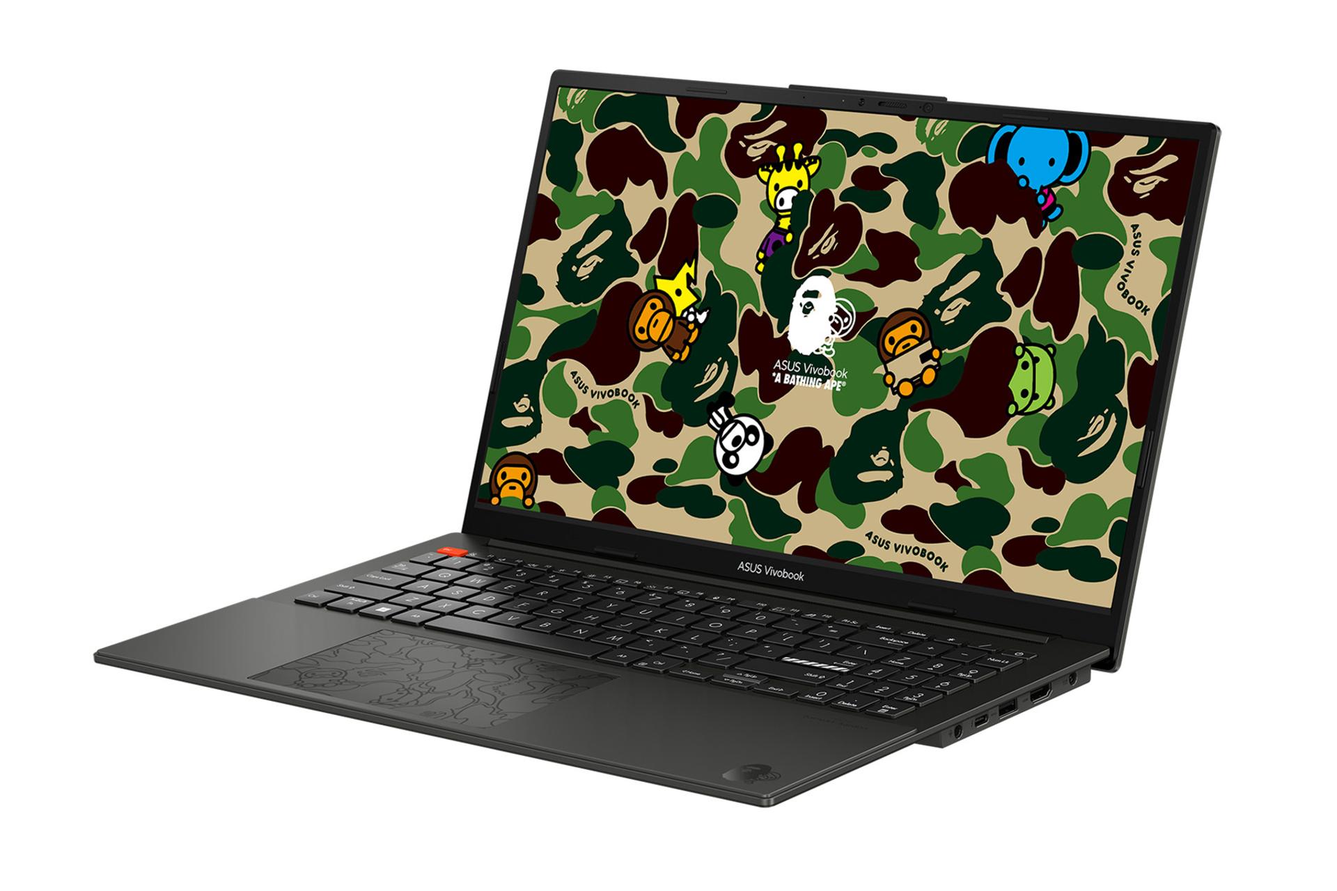 لپ تاپ ایسوس ASUS Vivobook S 15 OLED BAPE Edition K5504VA نمای راست