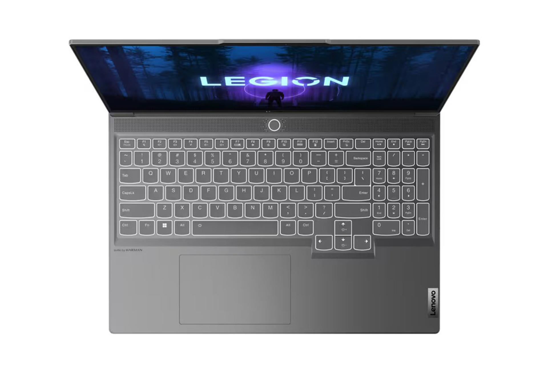 مرجع متخصصين ايران لپ تاپ لنوو Lenovo Legion Slim 7 16IRH8 نماي بالا
