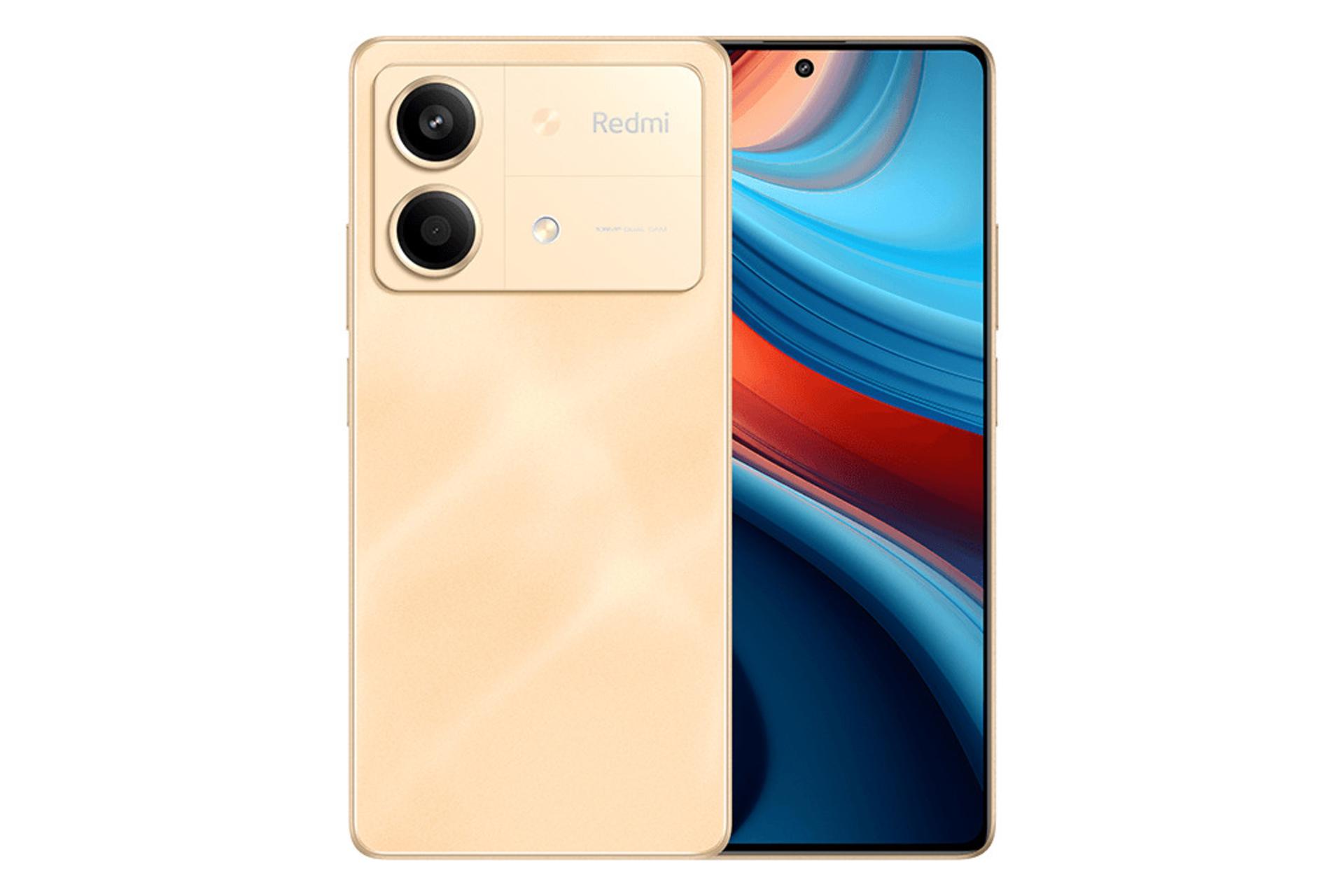گوشی موبایل ردمی نوت 13R پرو شیائومی / Xiaomi Redmi Note 13R Pro طلایی