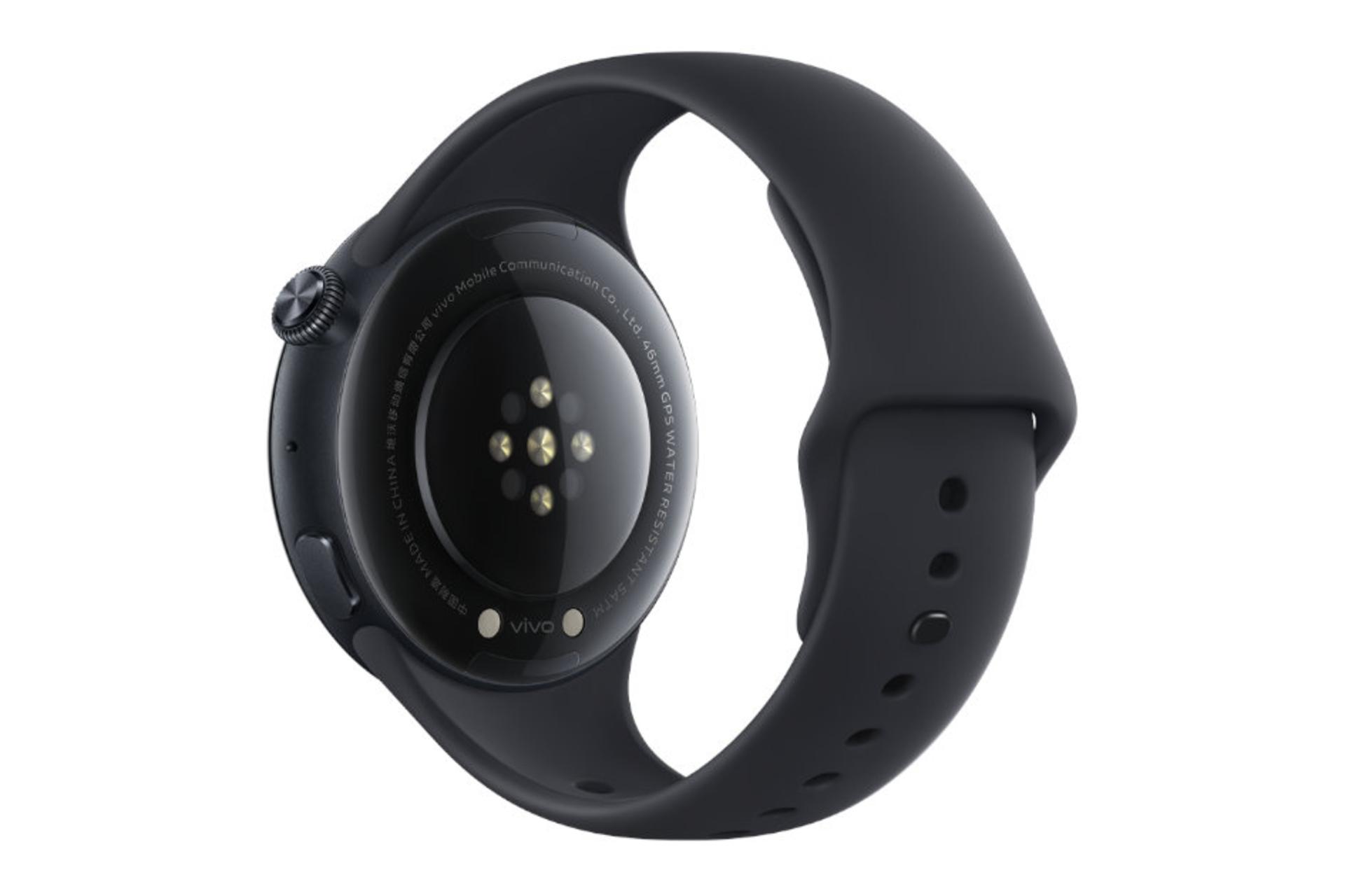 سنسورهای vivo Watch 3 / ساعت هوشمند ویوو واچ 3 مشکی با بند سیلیکونی