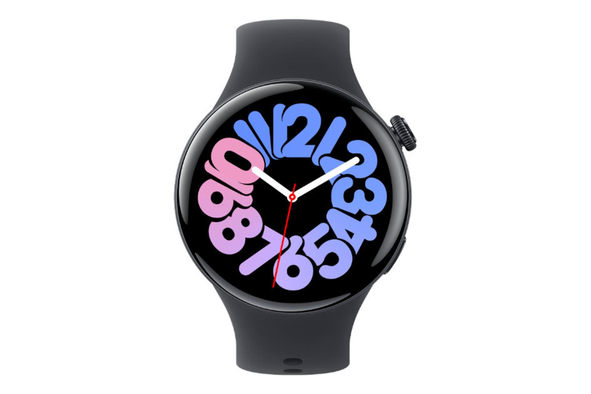 صفحه نمایش vivo Watch 3 / ساعت هوشمند ویوو واچ 3 مشکی با بند سیلیکونی