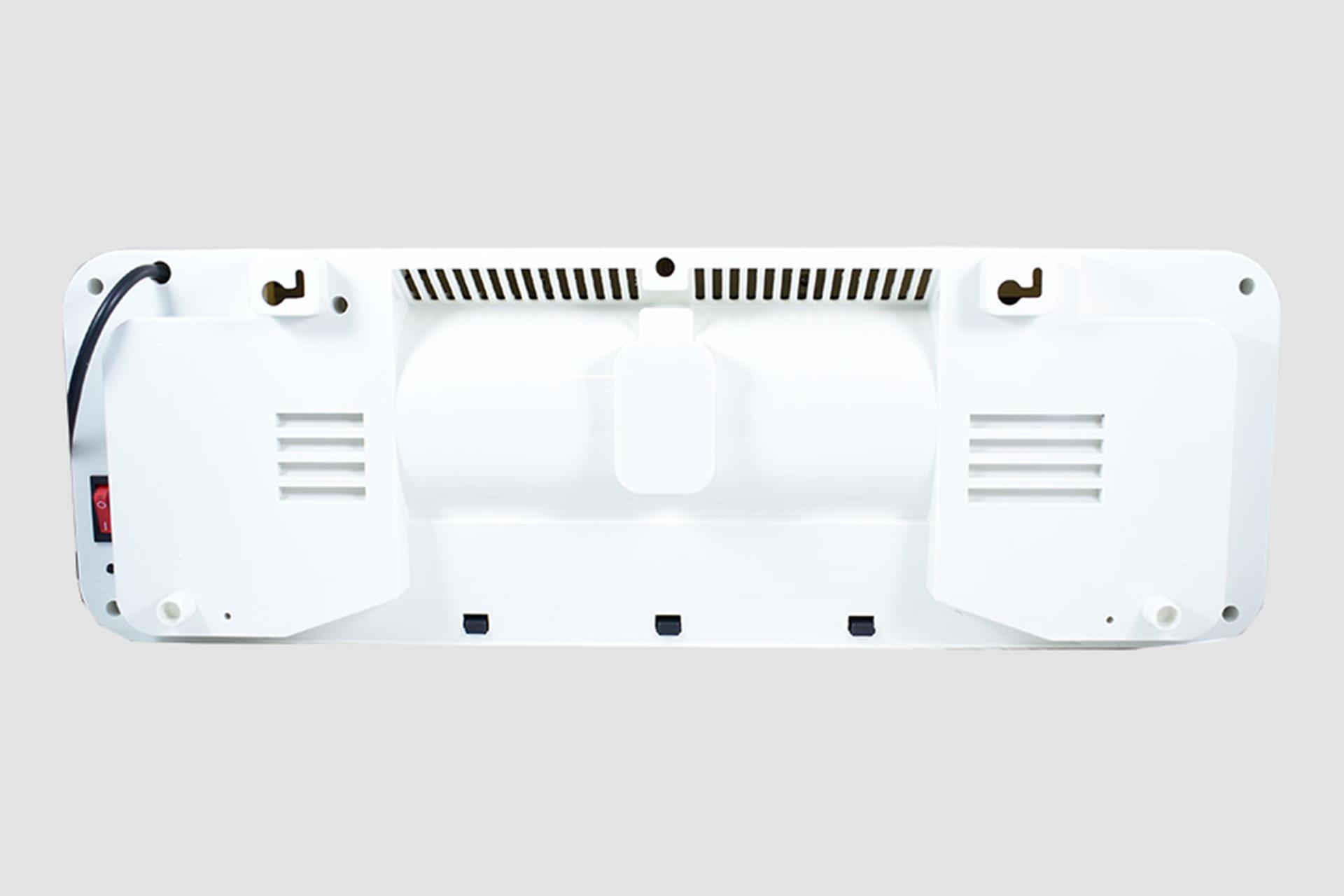 نمای پشتی بخاری برقی جی پاس GEEPAS GWH28519 و شیارهای ورودی عبور هوا