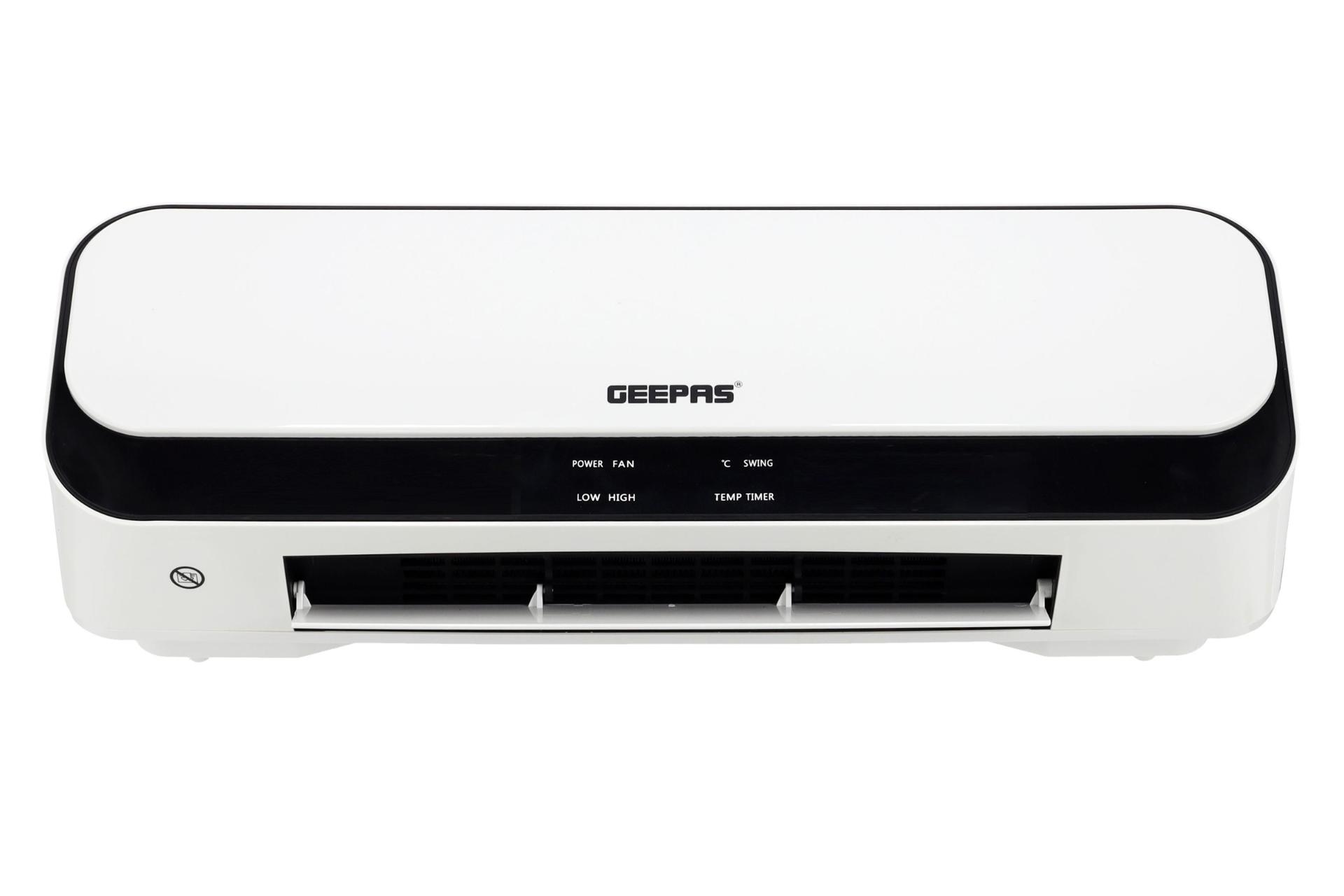 نمای پایین بخاری برقی جی پاس GEEPAS GWH28519 و محل خروج هوا