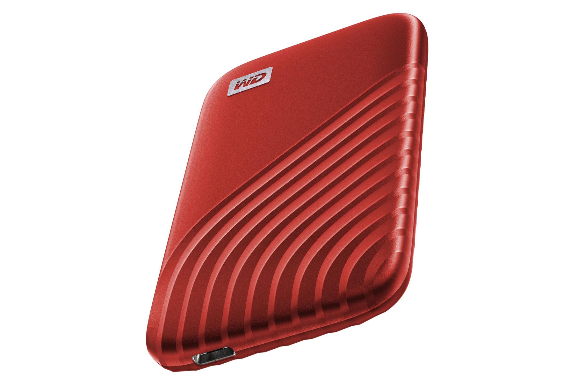 کانکتور و نمای پایین اس اس دی وسترن دیجیتال My Passport USB 3.2 Gen 2 ظرفیت 2 ترابایت