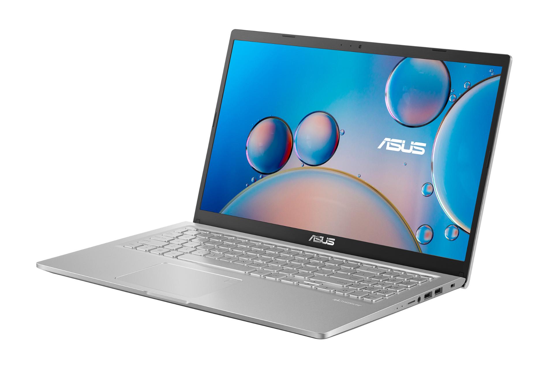 لپ تاپ ایسوس ASUS Laptop 15 A516EA نمای راست صفحه نمایش روشن