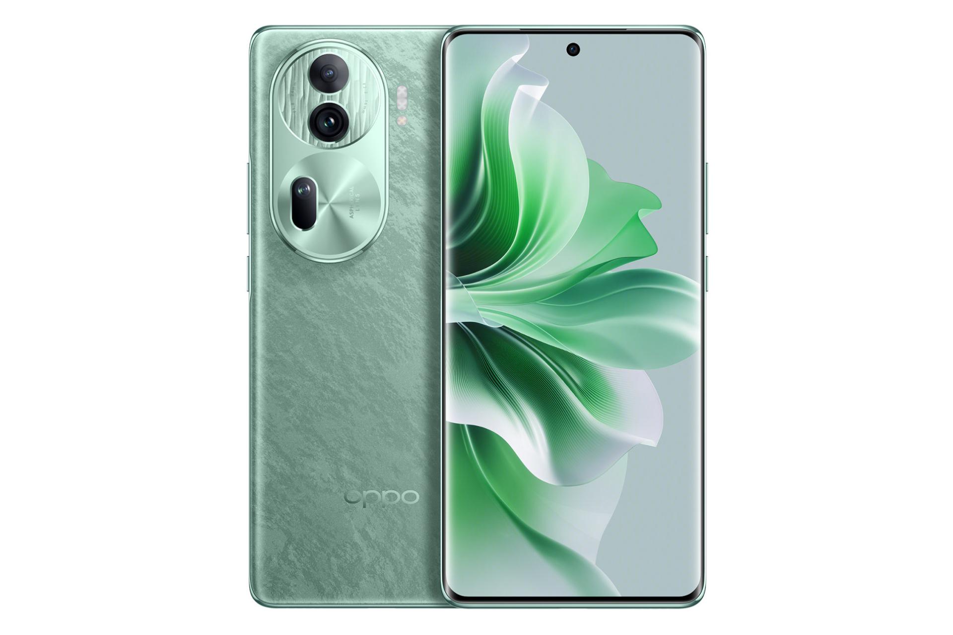 گوشی موبایل Reno11 پرو اوپو نسخه چین / Oppo Reno11 Pro China سبز
