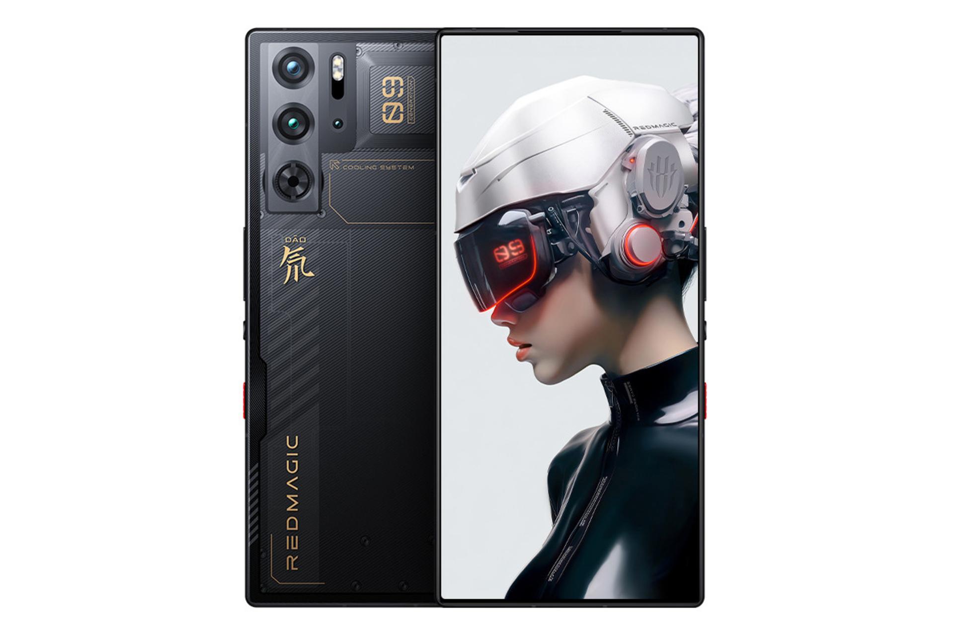 پنل جلو و پشت گوشی موبایل نوبیا رد مجیک 9 پرو زد تی ای / ZTE nubia Red Magic 9 Pro شفاف