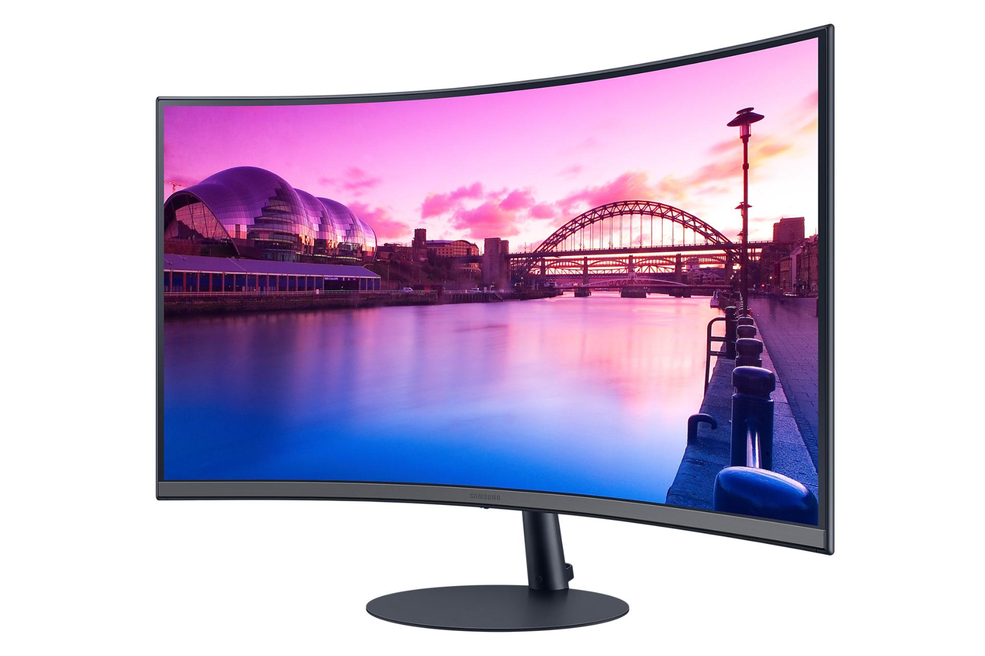 ابعاد و رزولوشن مانیتور سامسونگ 27 اینچ مدل Curved C390 LS27C390EACXXK