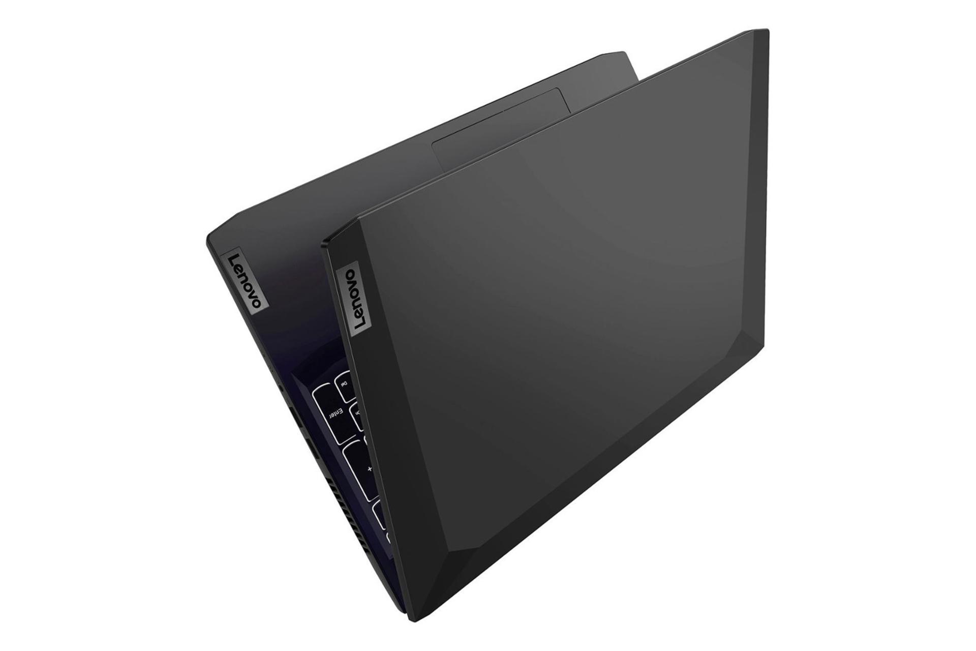 لپ تاپ لنوو Lenovo IdeaPad Gaming 3 15IHU6 نمای پشت رنگ مشکی