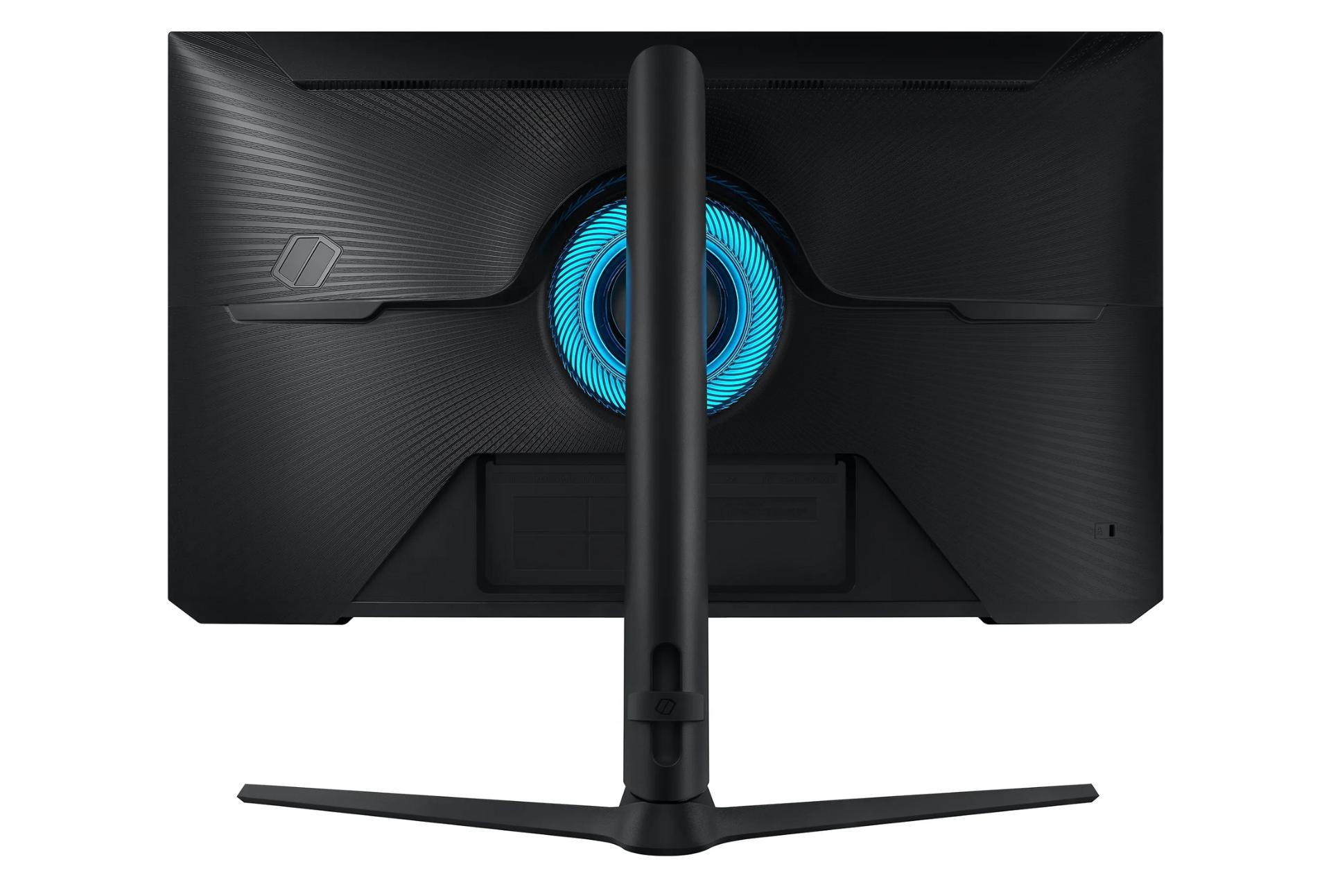 نورپردازی و نمای پشت مانیتور سامسونگ 28 اینچ مدل Odyssey G7 S28BG70