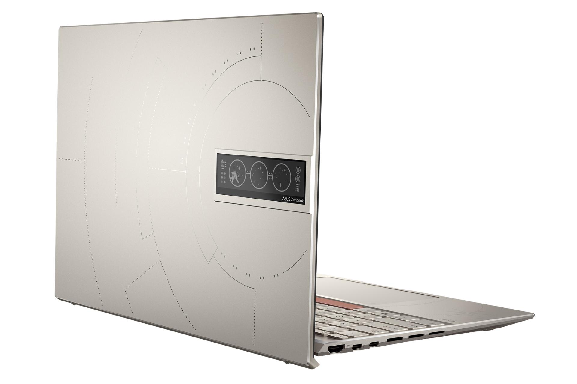 لپ تاپ ایسوس ASUS Zenbook 14X OLED Space Edition UX5401ZAS نمای چپ درگاه ها