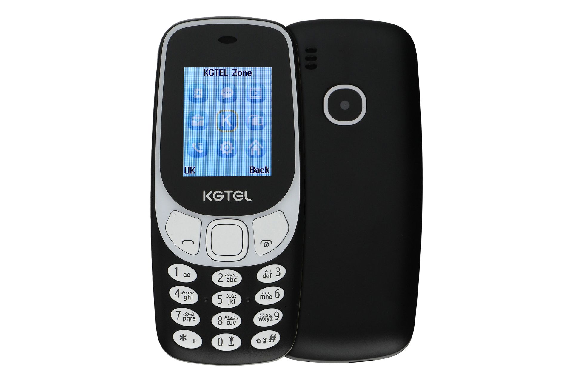 پنل جلو و پشت گوشی موبایل کاجیتل KGTEL KG3310