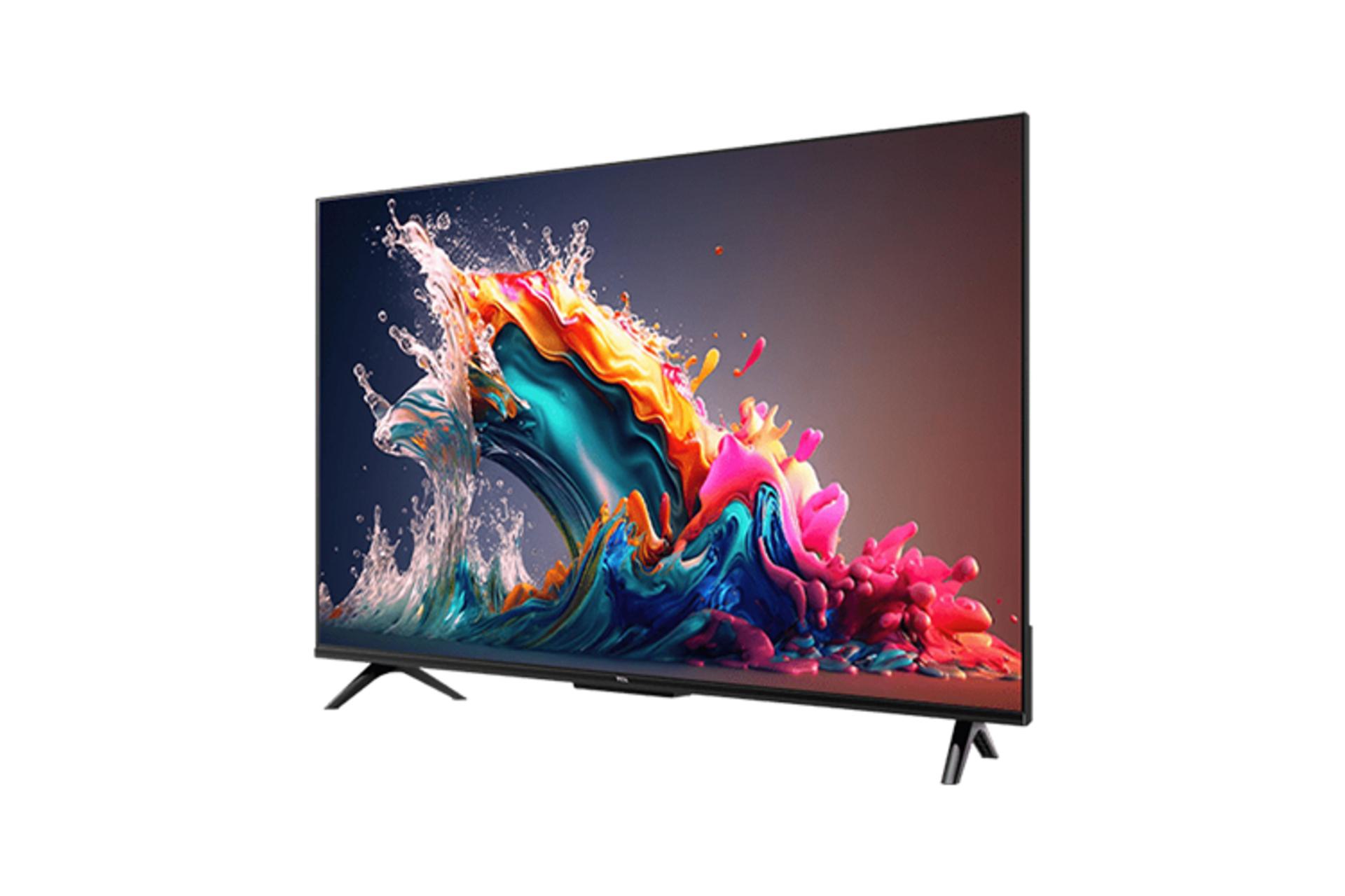 تلویزیون تی سی ال TCL 43P635 نمای راست صفحه نمایش روشن