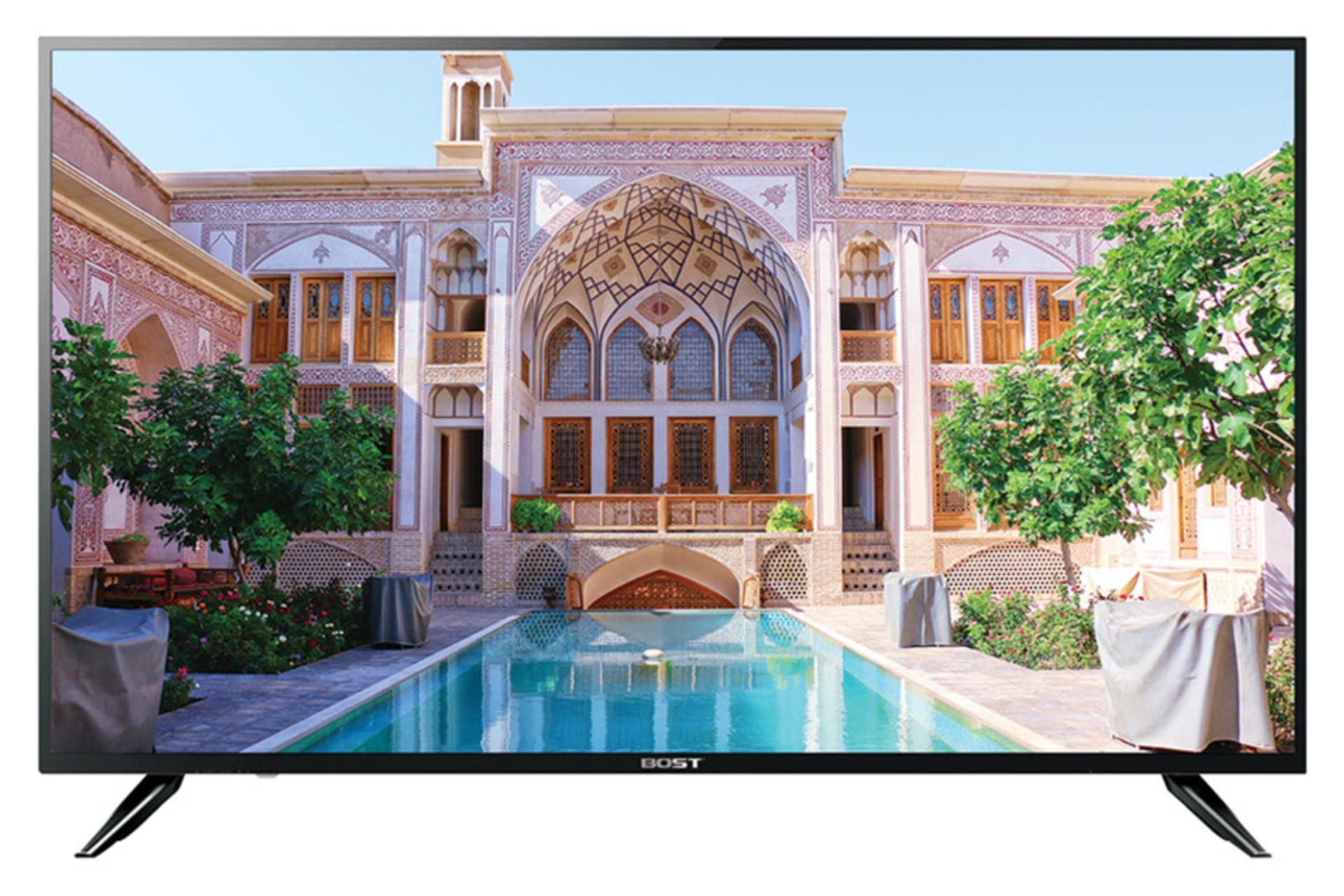 تلویزیون بست Bost 43BN100 نمای جلو صفحه روشن