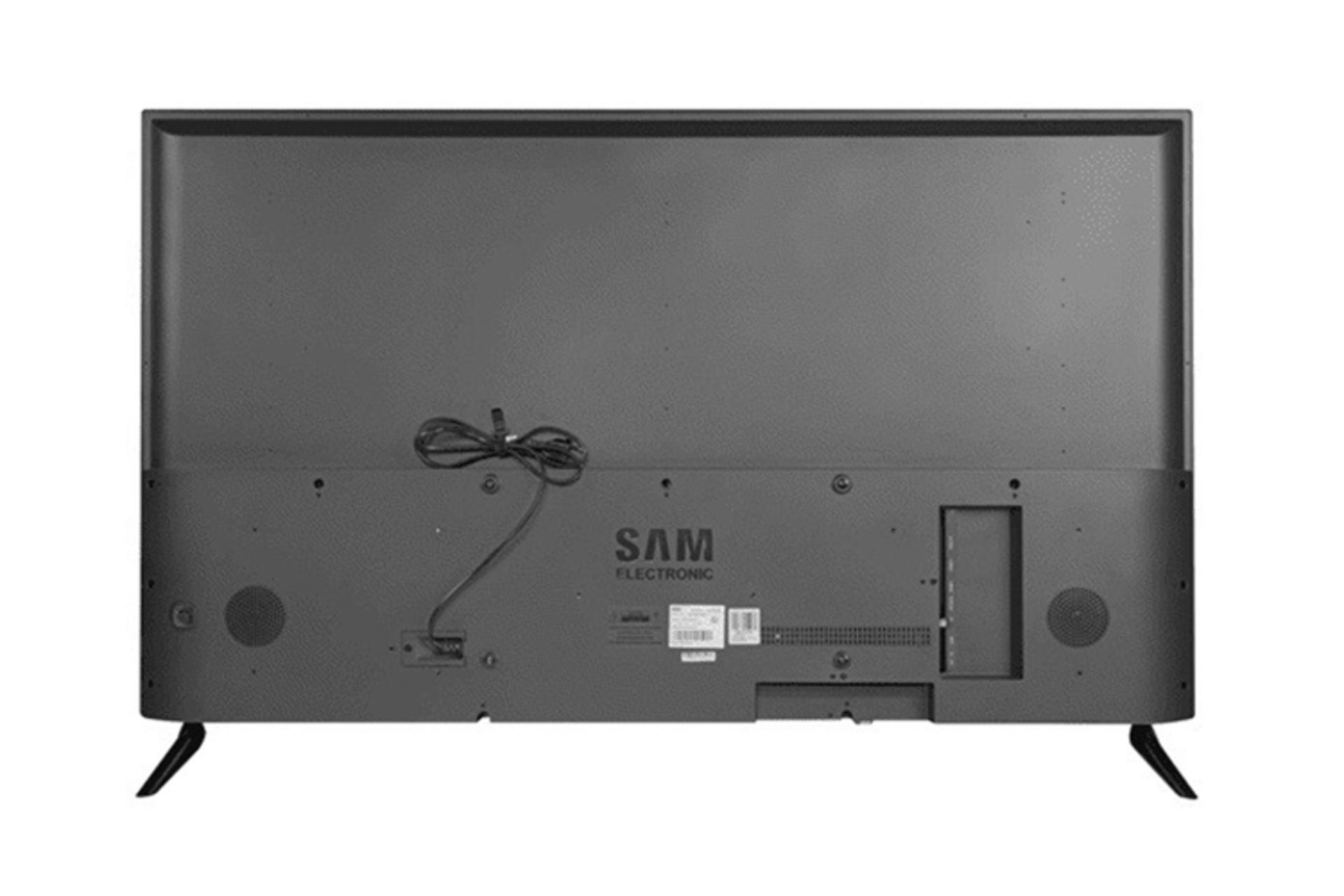 تلویزیون سام الکترونیک SAM Electronic UA55TU7550TH نمای پشت مشکی رنگ