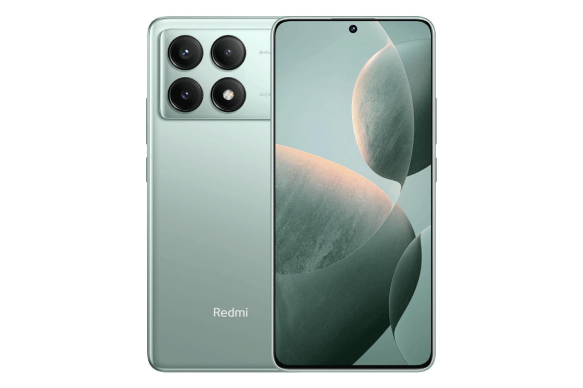 پنل جلو و پشت گوشی موبایل ردمی K70E شیائومی / Xiaomi Redmi K70E سبز نعنایی