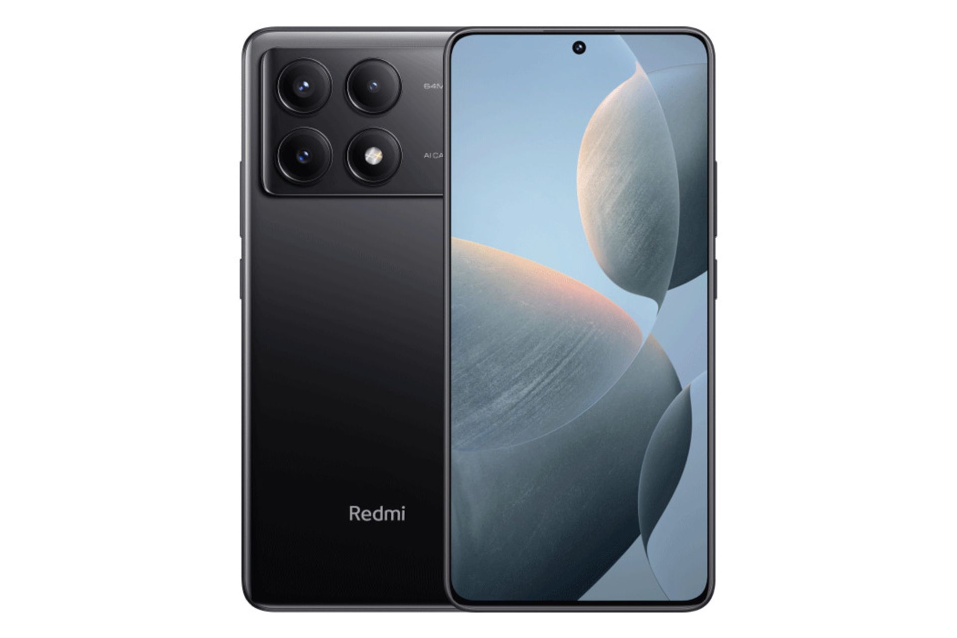 پنل جلو و پشت گوشی موبایل ردمی K70E شیائومی / Xiaomi Redmi K70E مشکی