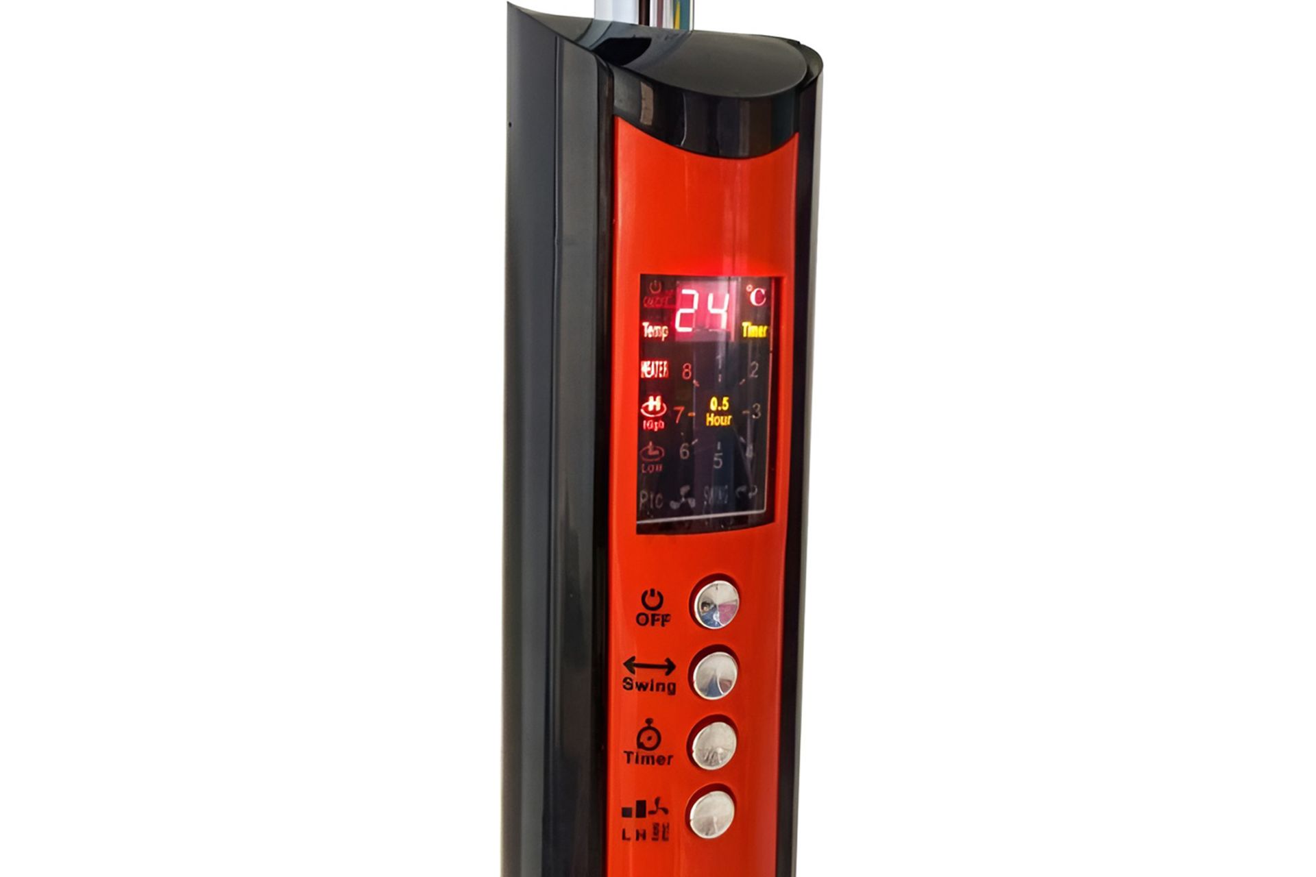 کلیدهای کنترل روی بخاری برقی ارشیا Arshia SH-1441A