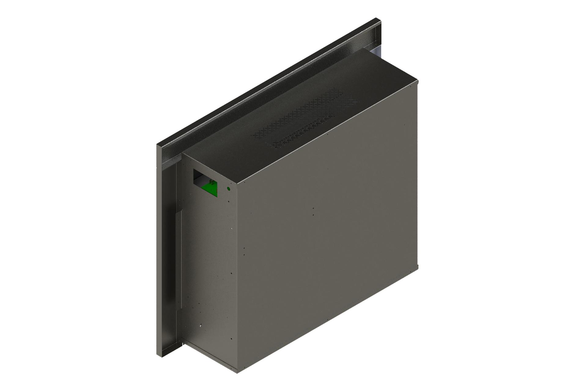 نمای پشتی بخاری برقی آوالون AVALON Buffalo Black 80