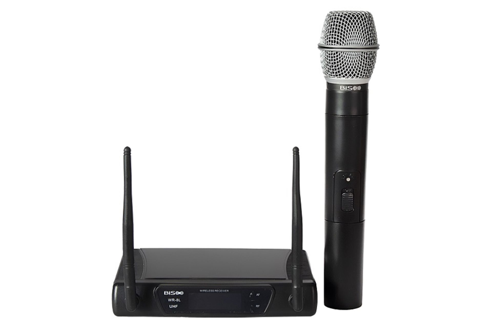 دکمه ها و آنتن میکروفون بیسکو WR-8L