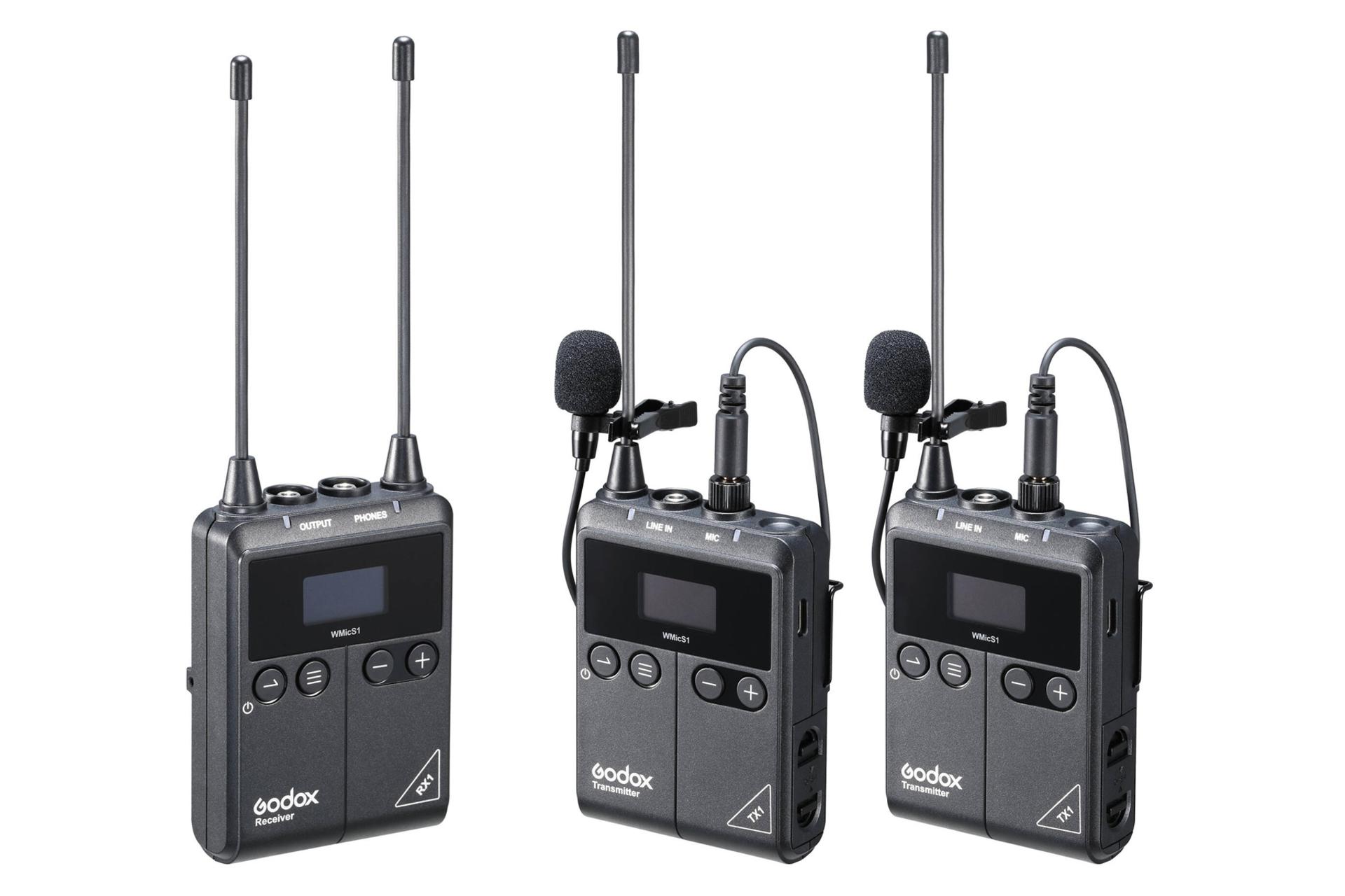 ابعاد و اندازه میکروفون گودوکس WMic S1 Kit 2