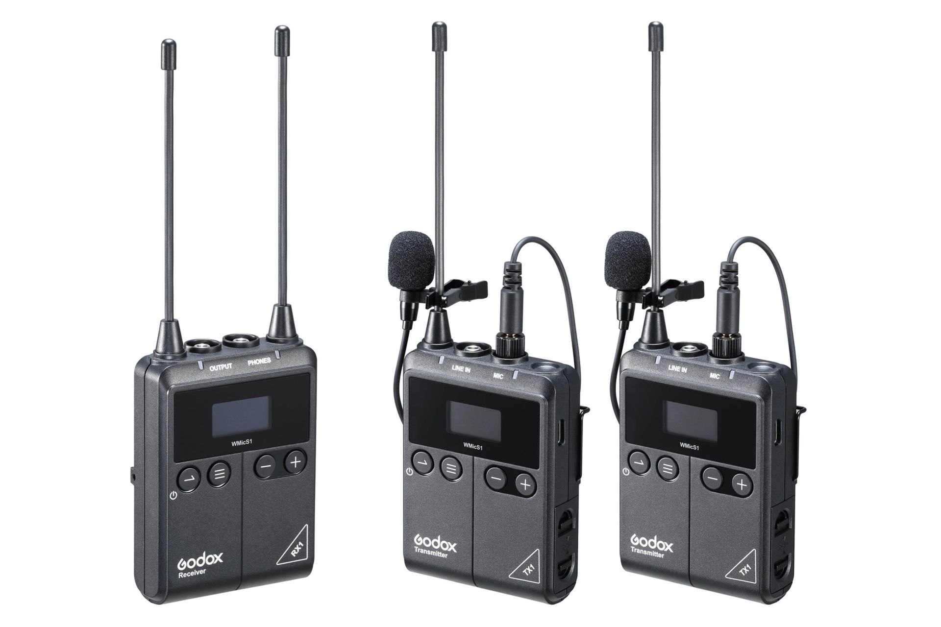 ابعاد و اندازه میکروفون گودوکس WMic S1 Kit 2