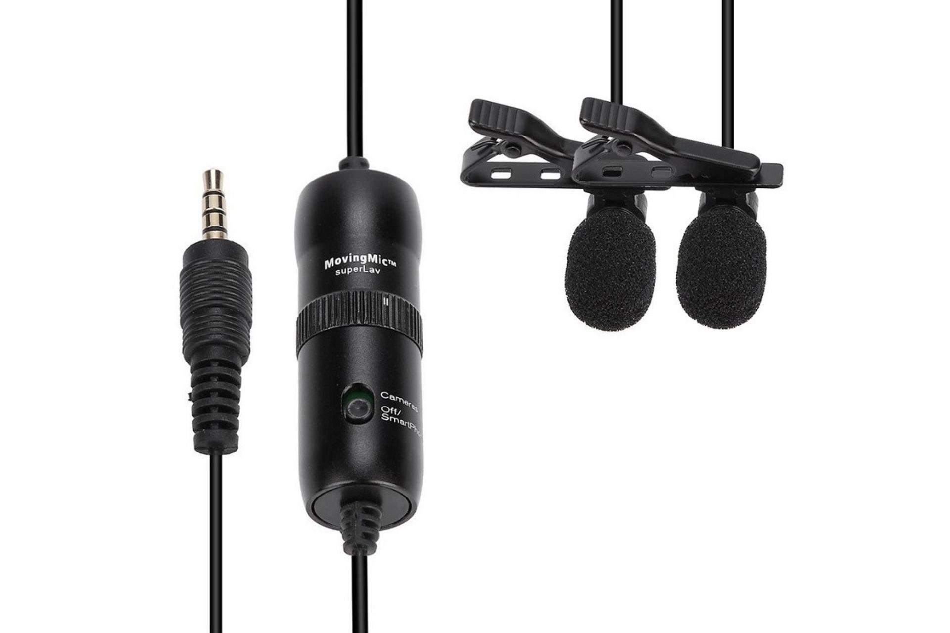 جایگاه دکمه پاور در میکروفون مووینگ میک SL2