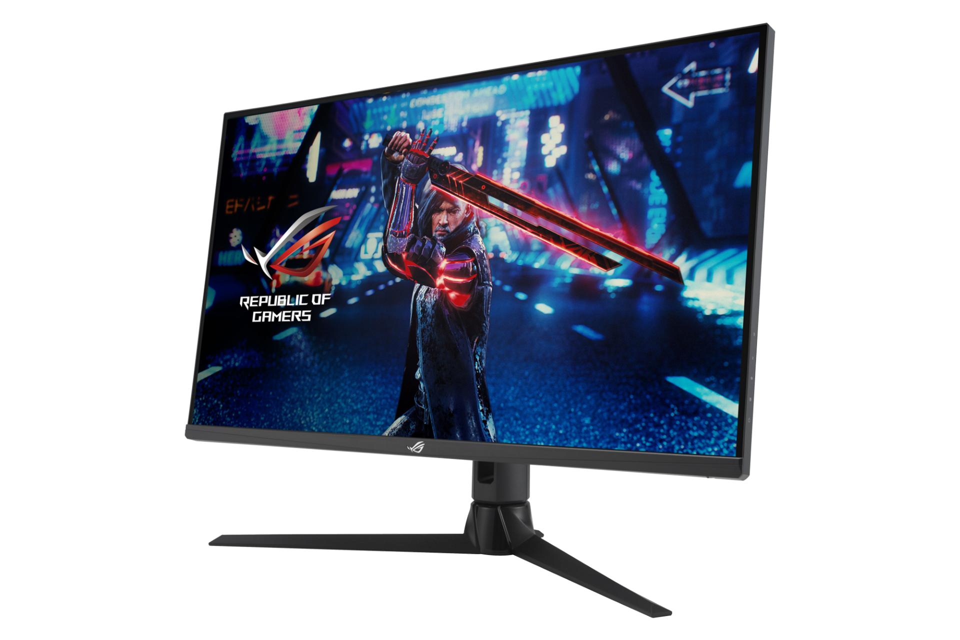 ابعاد و رزولوشن مانیتور ایسوس 32 اینچ مدل ROG Strix XG32UQ