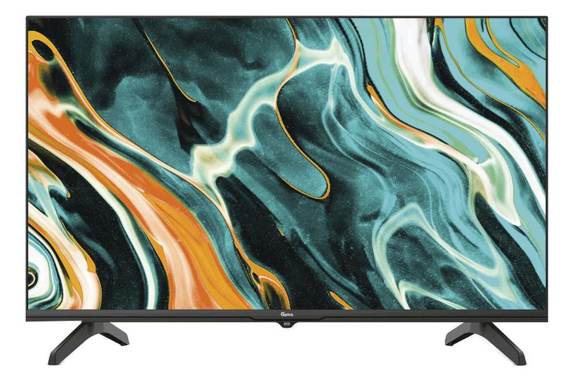تلویزیون جی پلاس Gplus 32RD614N نمای جلو صفحه نمایش روشن