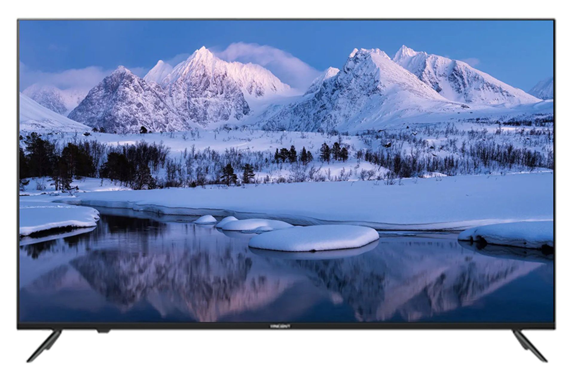 تلویزیون وینسنت Vincent 50VU7510 نمای جلو صفحه نمایش روشن