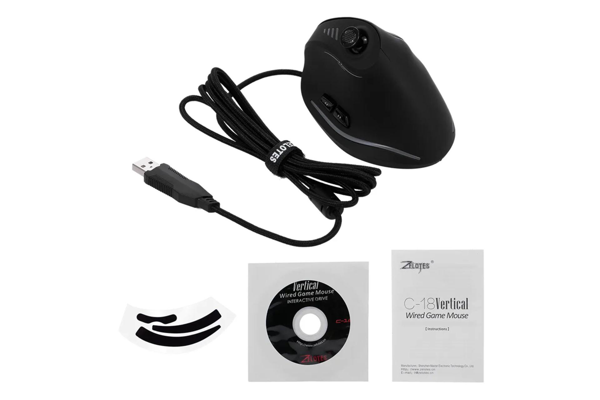 قیمت موس زیلوتس Zelotes C-18