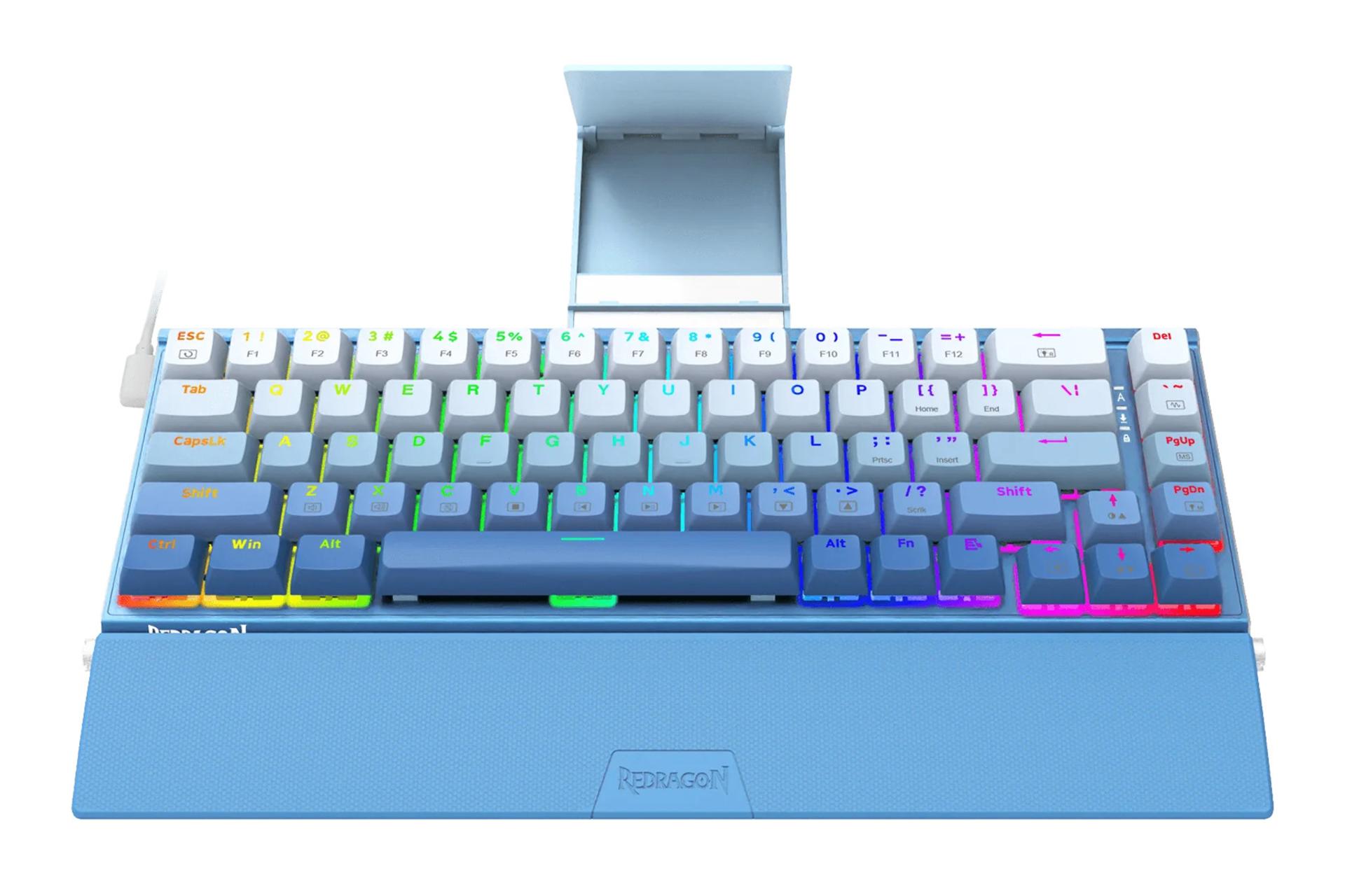 ابعاد و اندازه کیبورد ردراگون K641 SHACO PRO