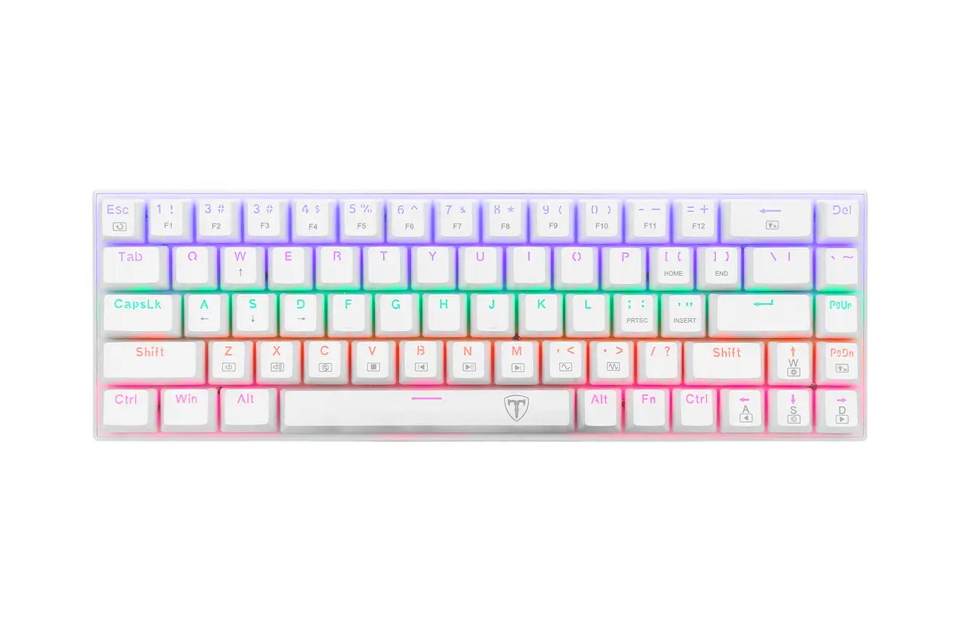 کیبورد تی دگر Viator T-TGK325 رنگ سفید