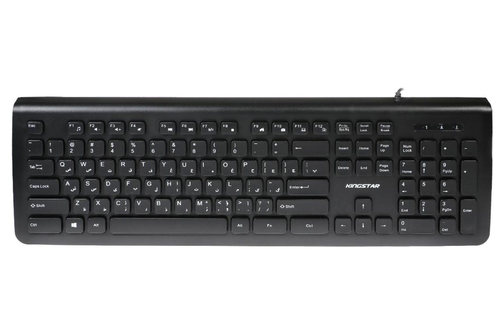 کیبورد کینگ استار KB75 از نمای بالا