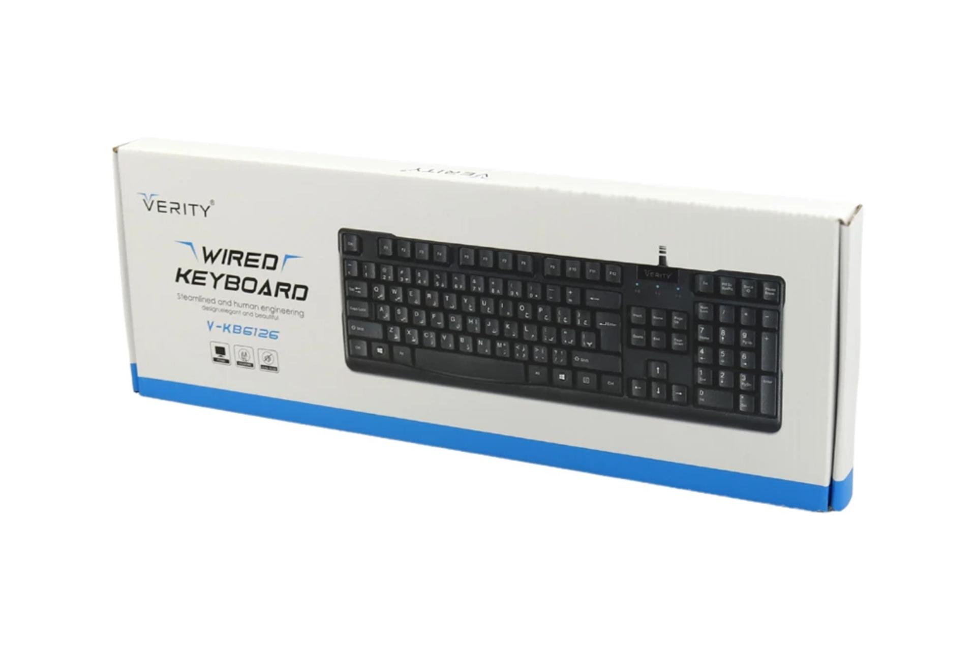جعبه کیبورد وریتی V-KB6126