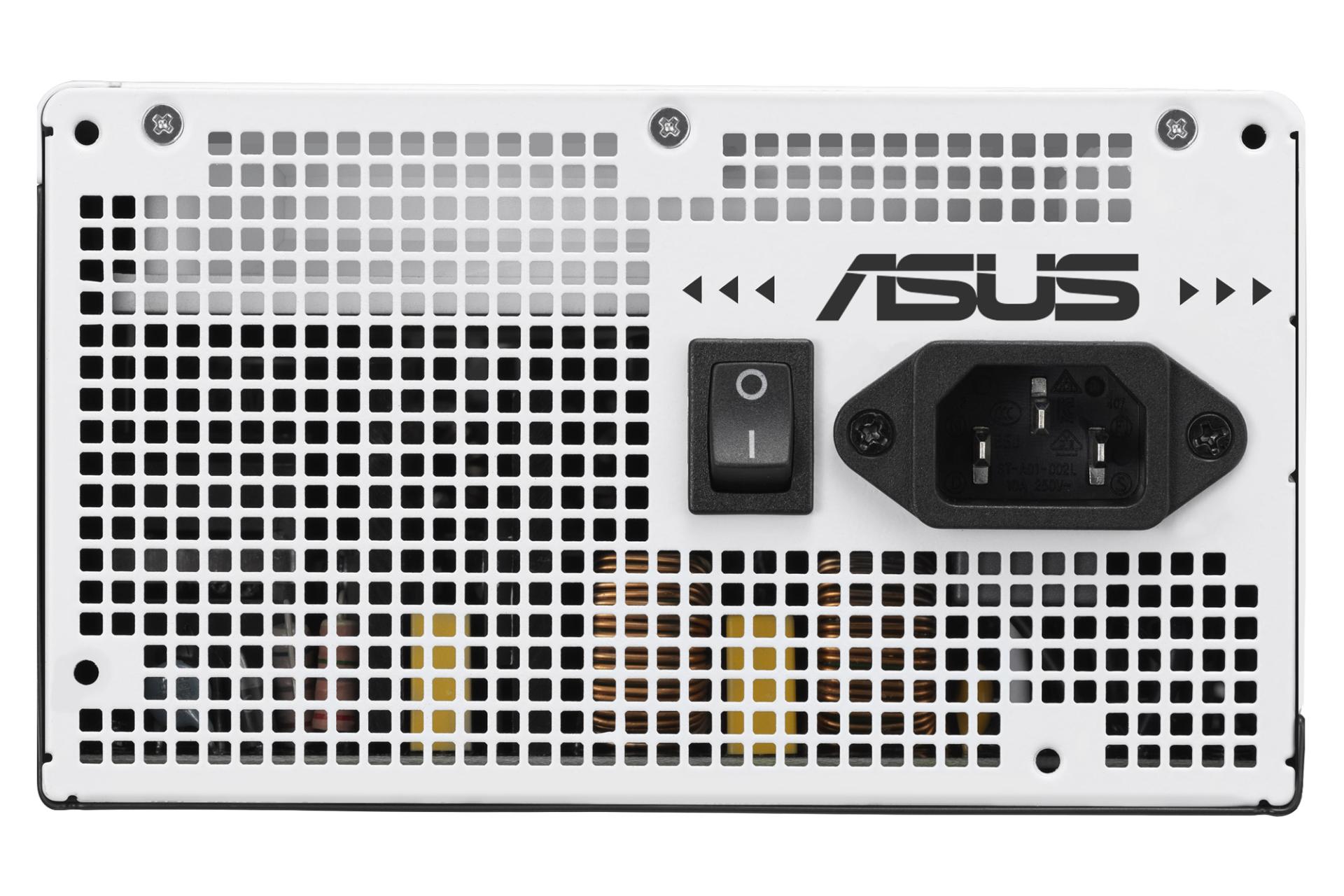 نمای پشت پاور کامپیوتر ایسوس Prime 750W Gold با توان 750 وات