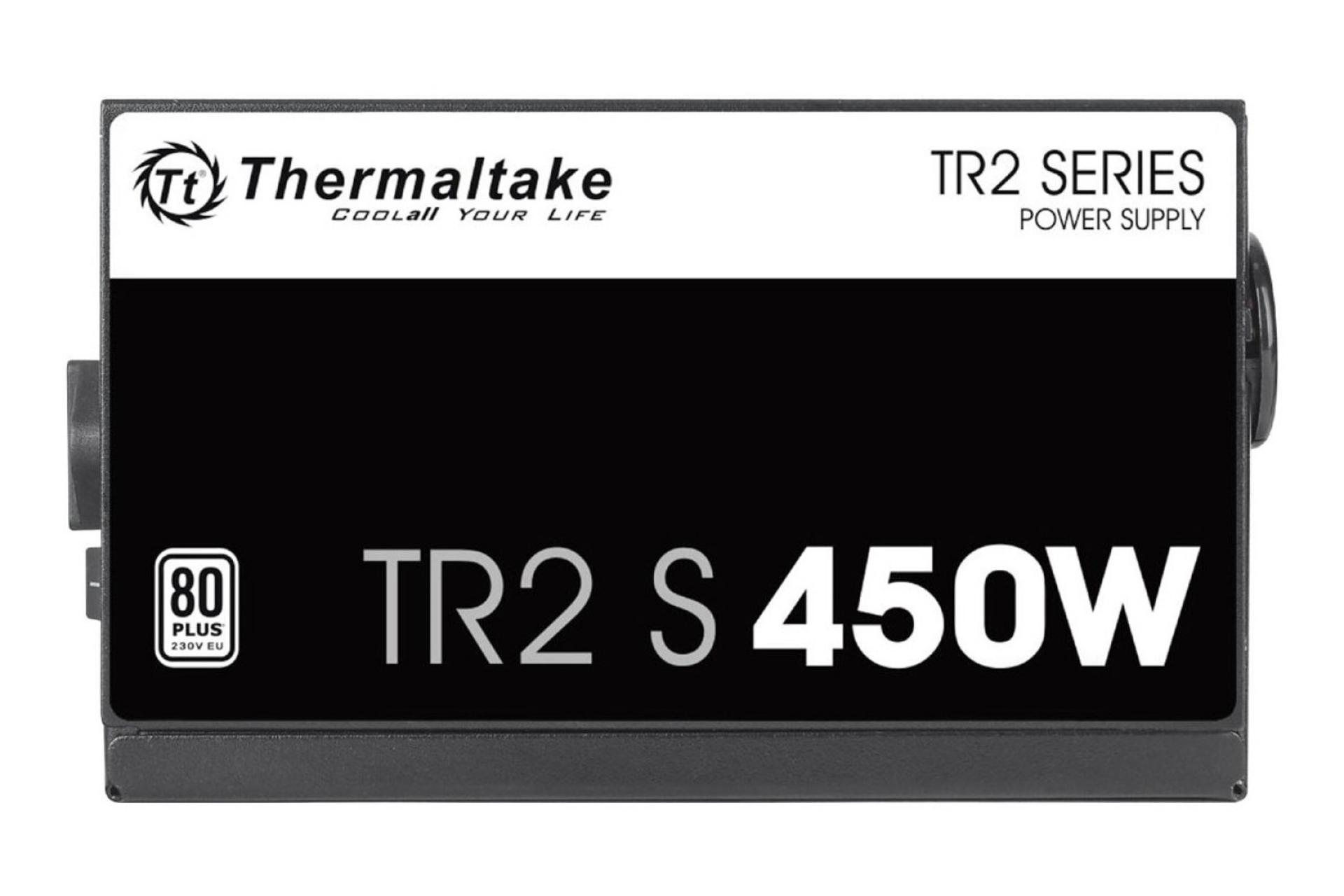 پاور کامپیوتر ترمالتیک TR2 S با توان 450 وات نمای کناری