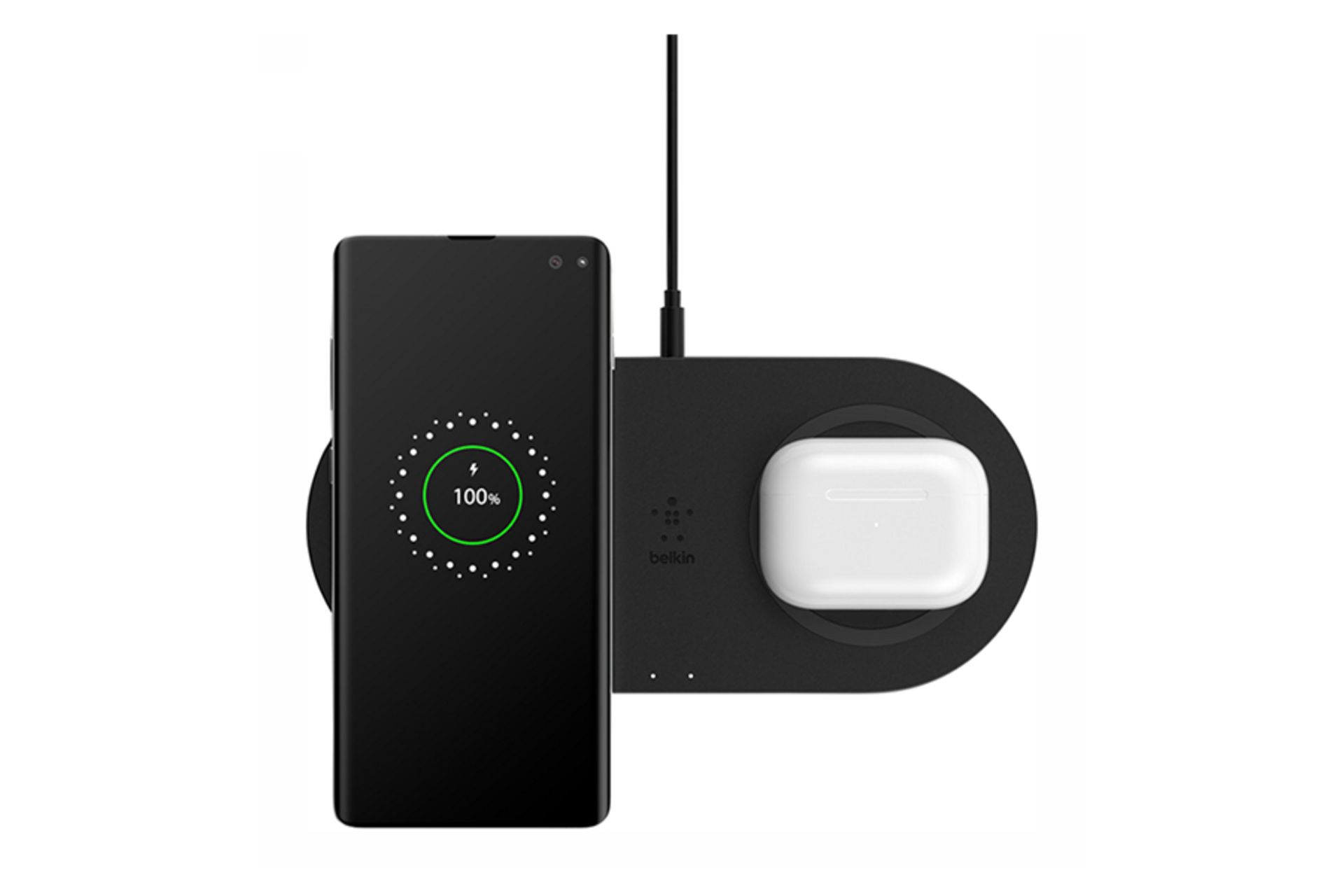 پد شارژ بی سیم بلکین wiz002 سیاه رنگ