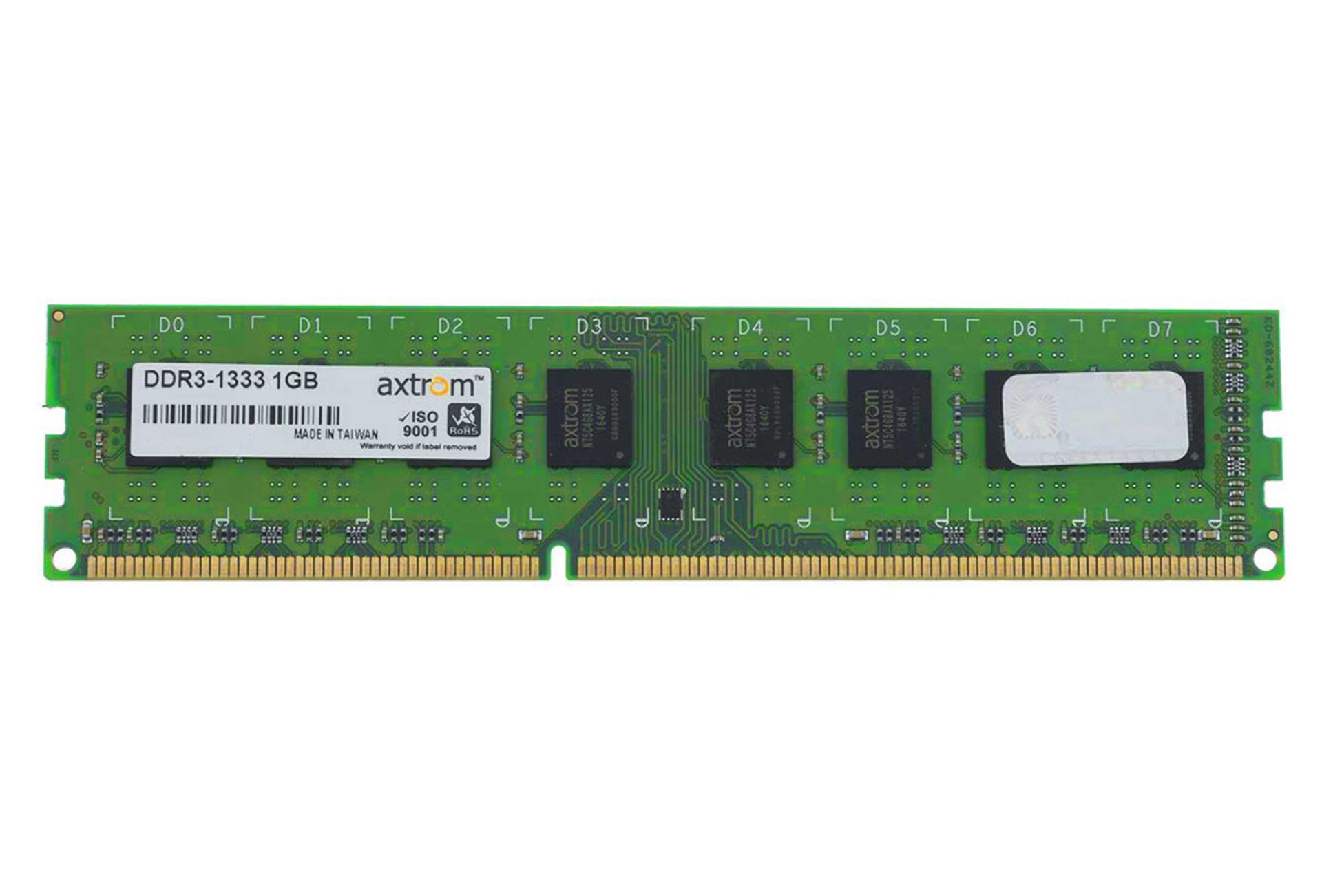 رم اکستروم Axtrom UDIMM  1GB DDR3-1333 CL11