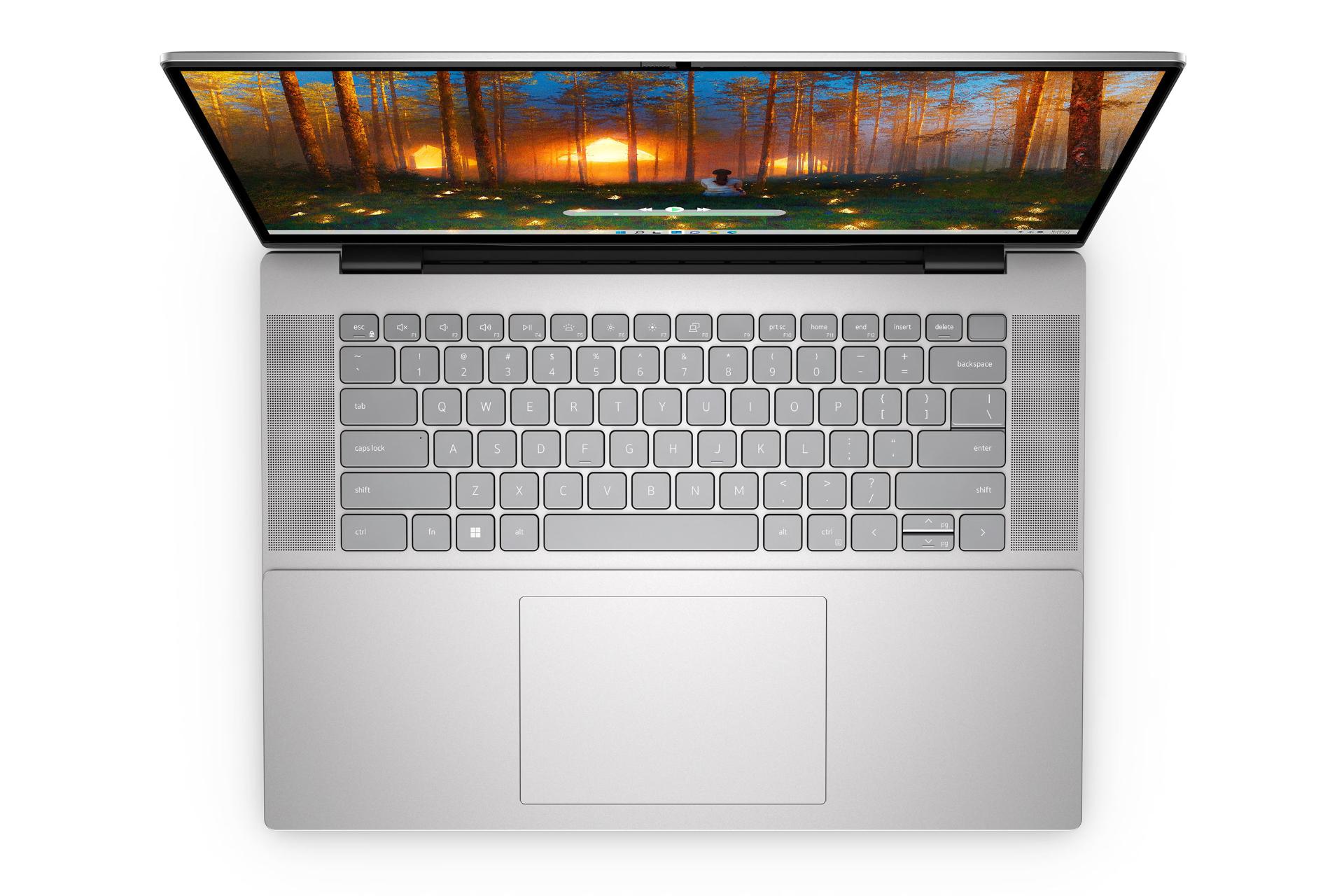 لپ تاپ دل Dell Inspiron 16 5630 نمای بالا کیبورد