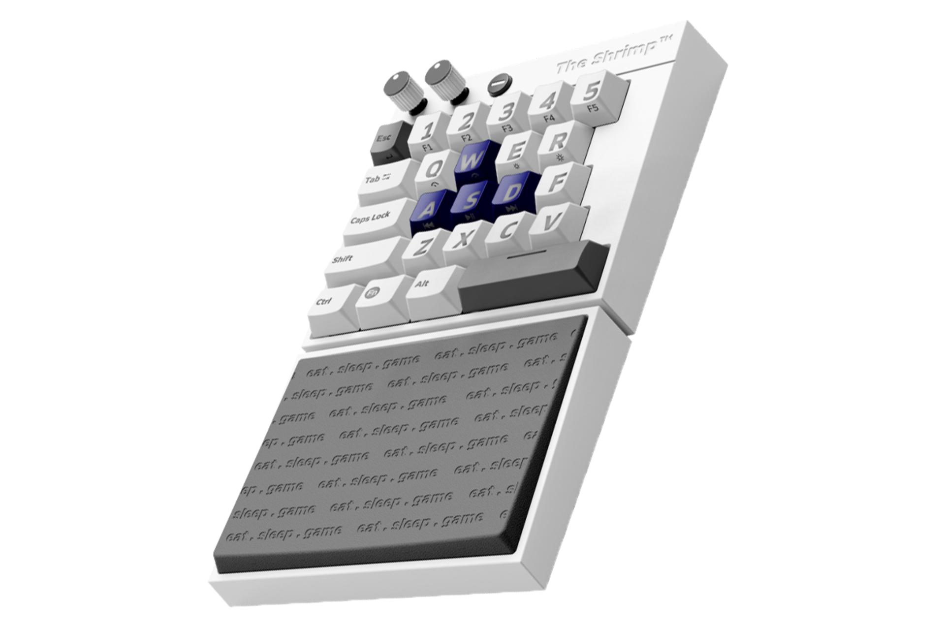 ابعاد و اندازه کیبورد شریمپ Vitello