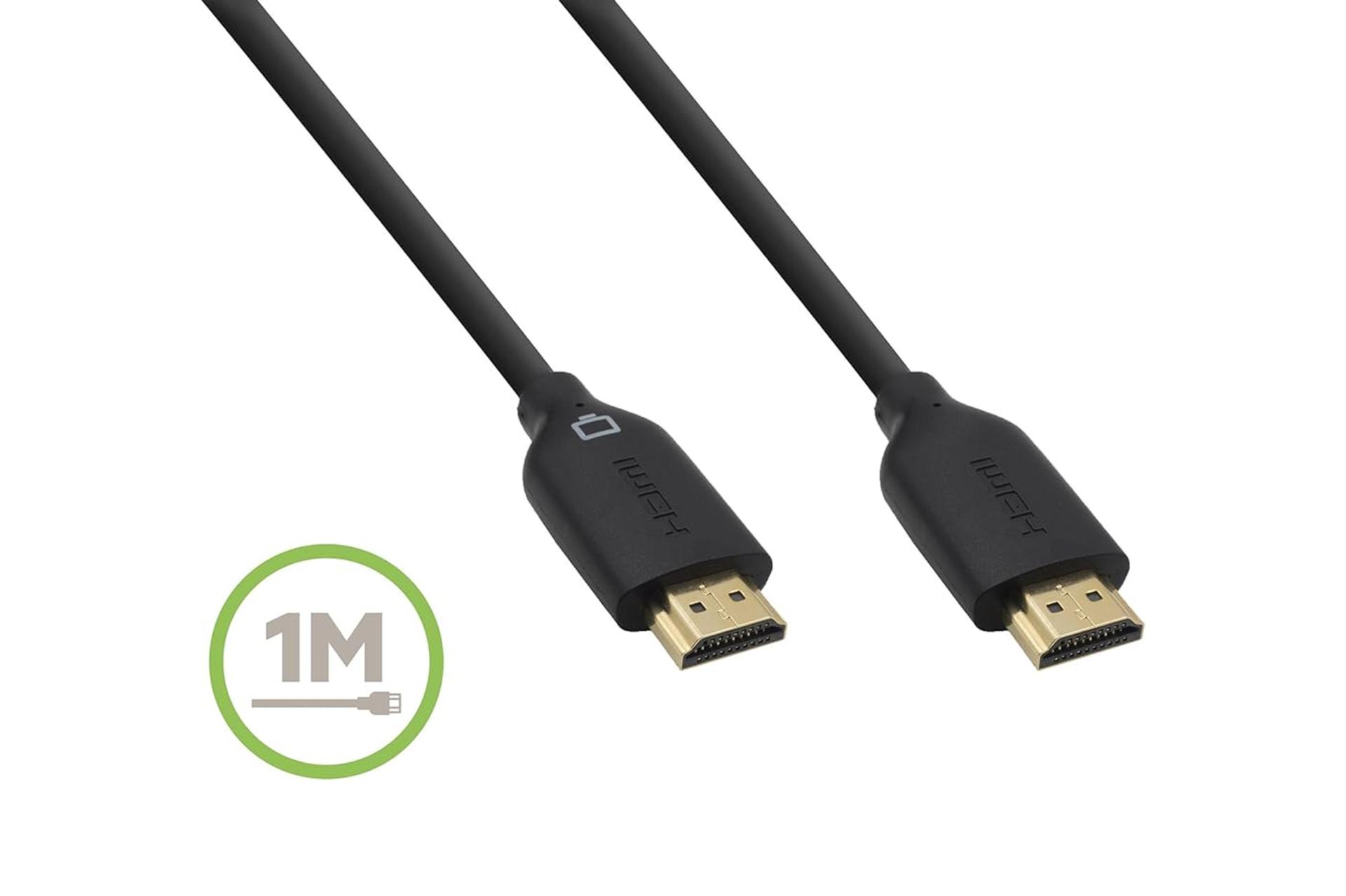 کانکتور و اتصال کابل HDMI بلکین F3Y021bt1M 4K 30hz نسخه 1.4 با طول 1 متر