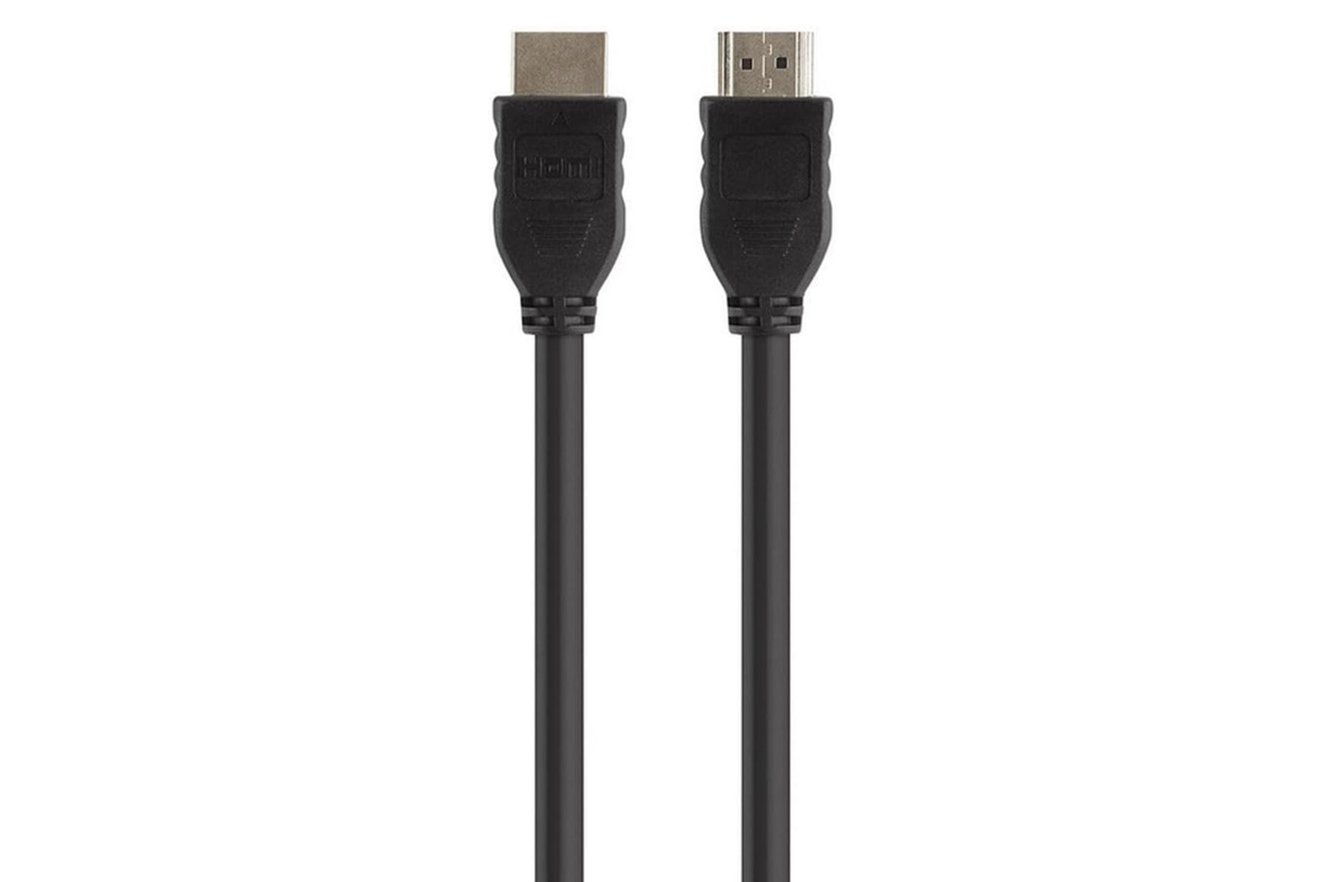 کابل HDMI بلکین F3Y017bt1.5MBLK 4K 60hz نسخه 2.0 با طول 1.5 متر مشکی