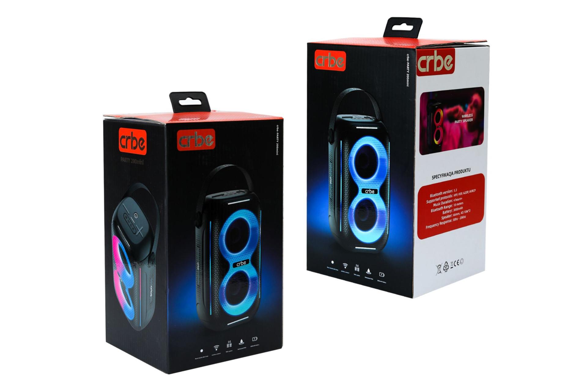 جعبه اسپیکر کربی PARTY 200 MINI