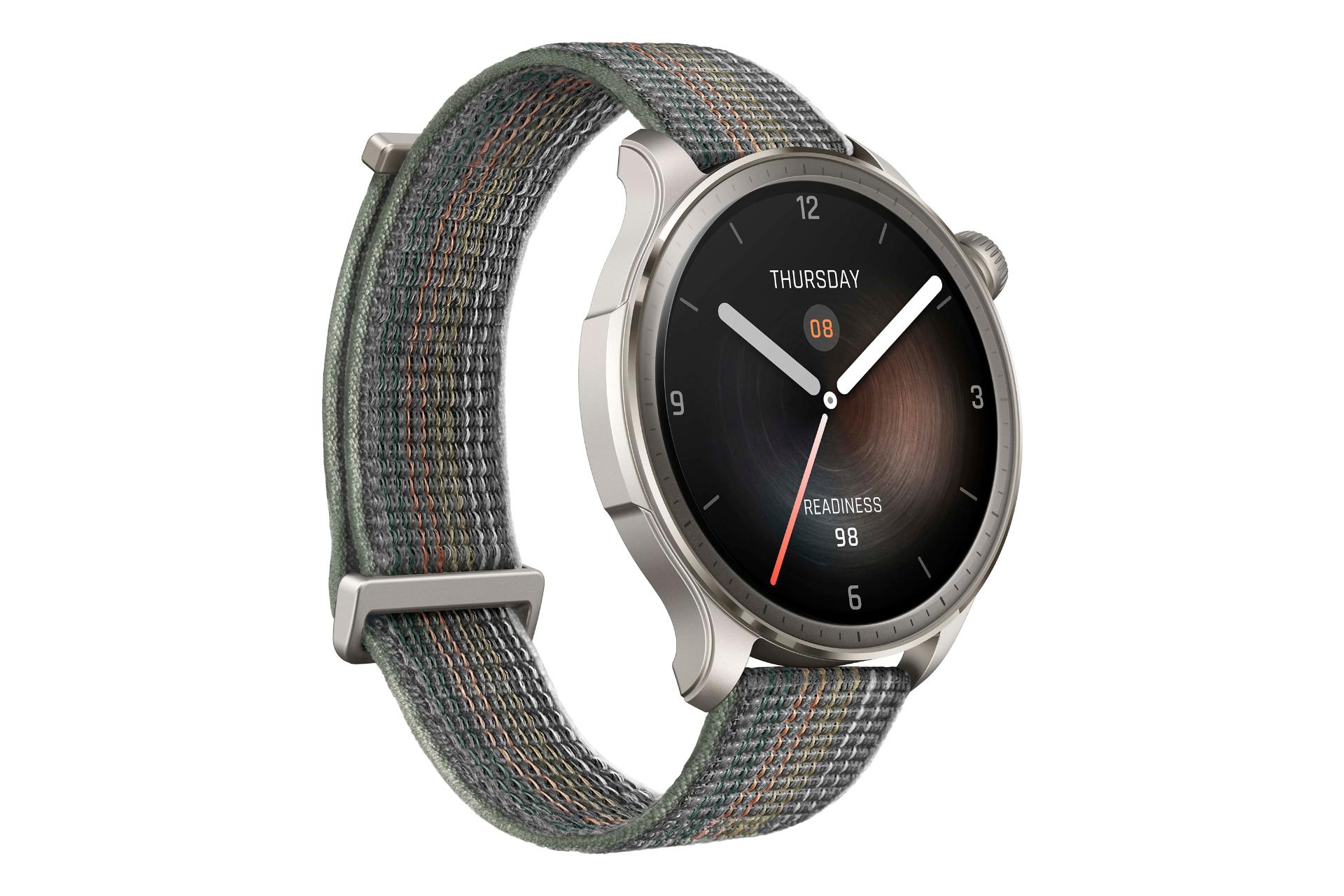 نمای کناری ساعت هوشمند امیزفیت Amazfit Balance