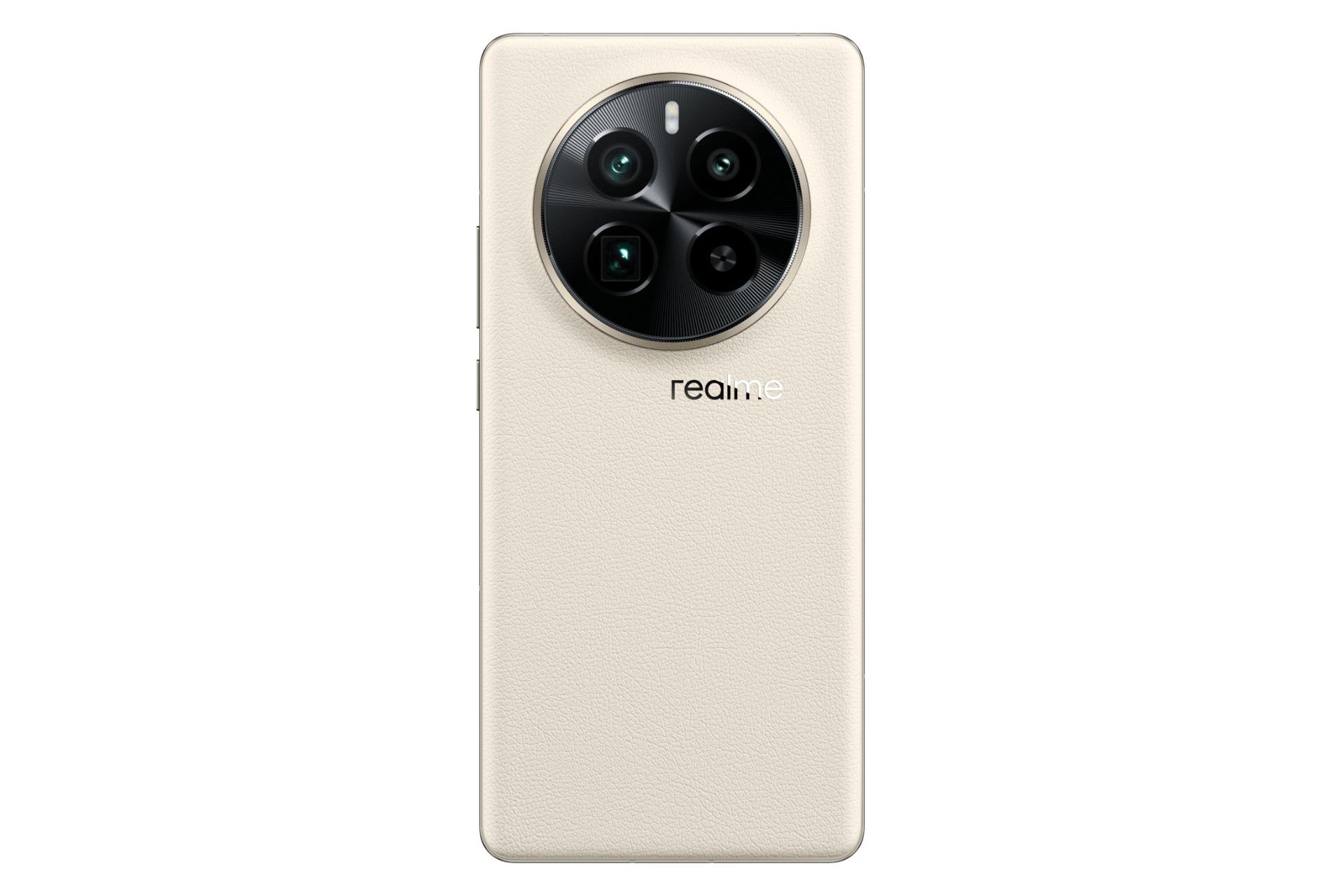 پنل پشت و چینش دوربین گوشی موبایل ریلمی GT5 پرو / Realme GT5 Pro کرم رنگ