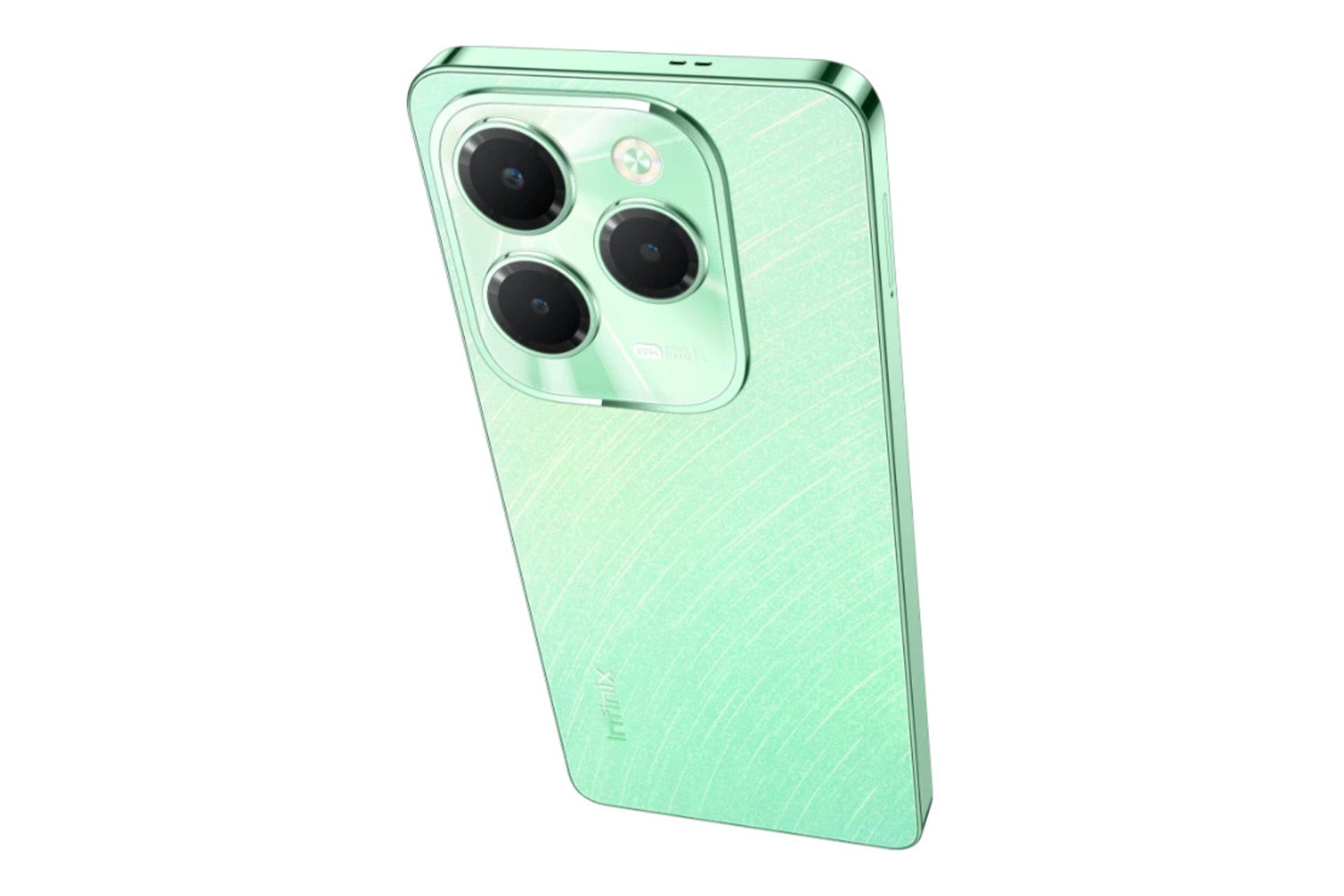 پنل پشت و چینش دوربین گوشی موبایل Hot 40 اینفینیکس / Infinix Hot 40 سبز