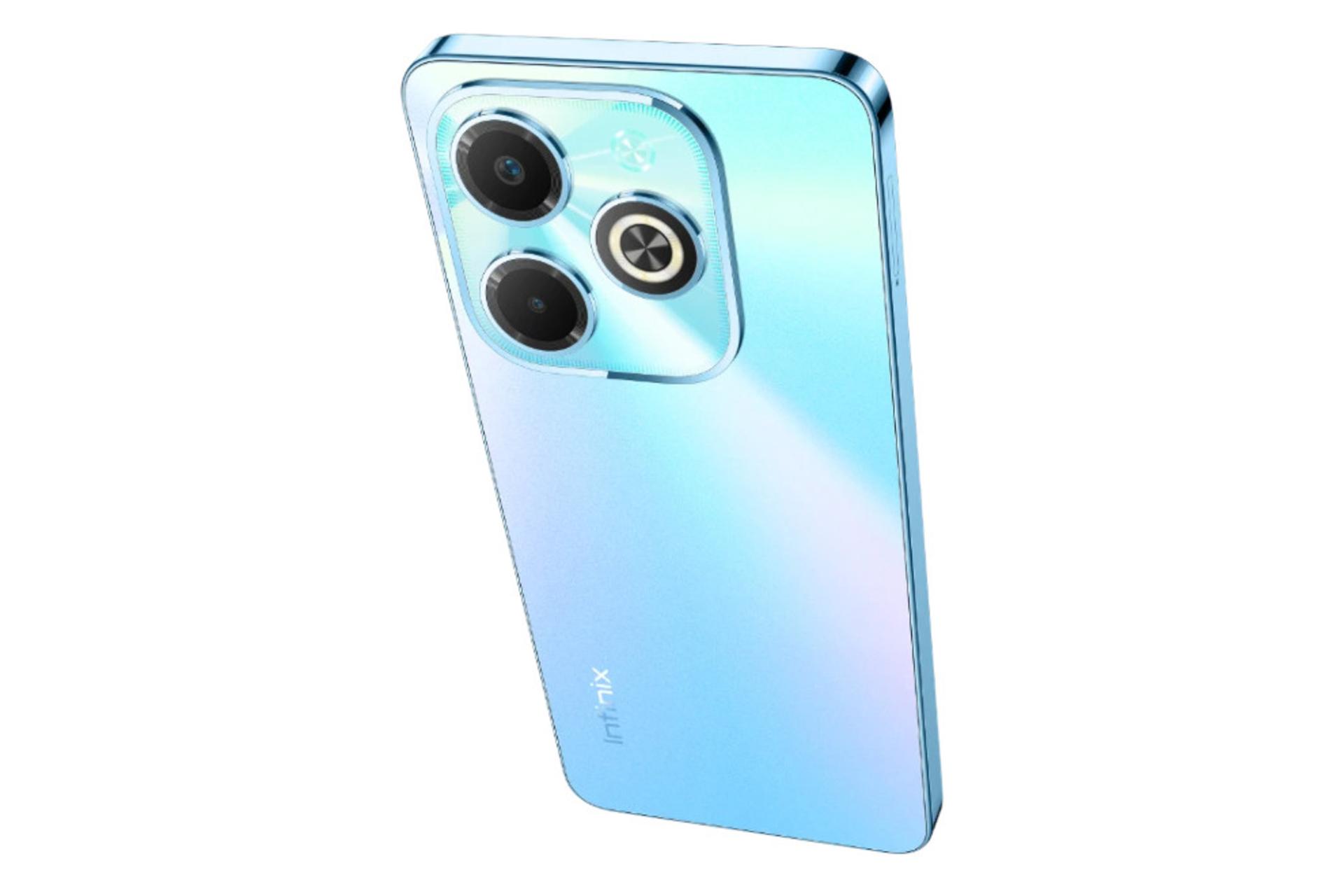 پنل پشت و چینش دوربین گوشی موبایل Hot 40i اینفینیکس / Infinix Hot 40i آبی